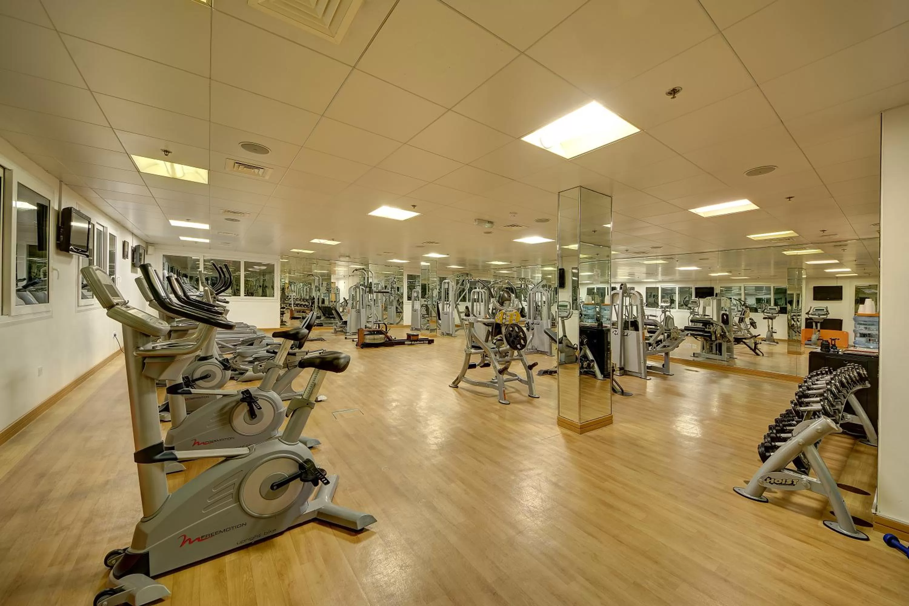 Fitness centre/facilities in Al Khoory Hotel Apartments Al Barsha