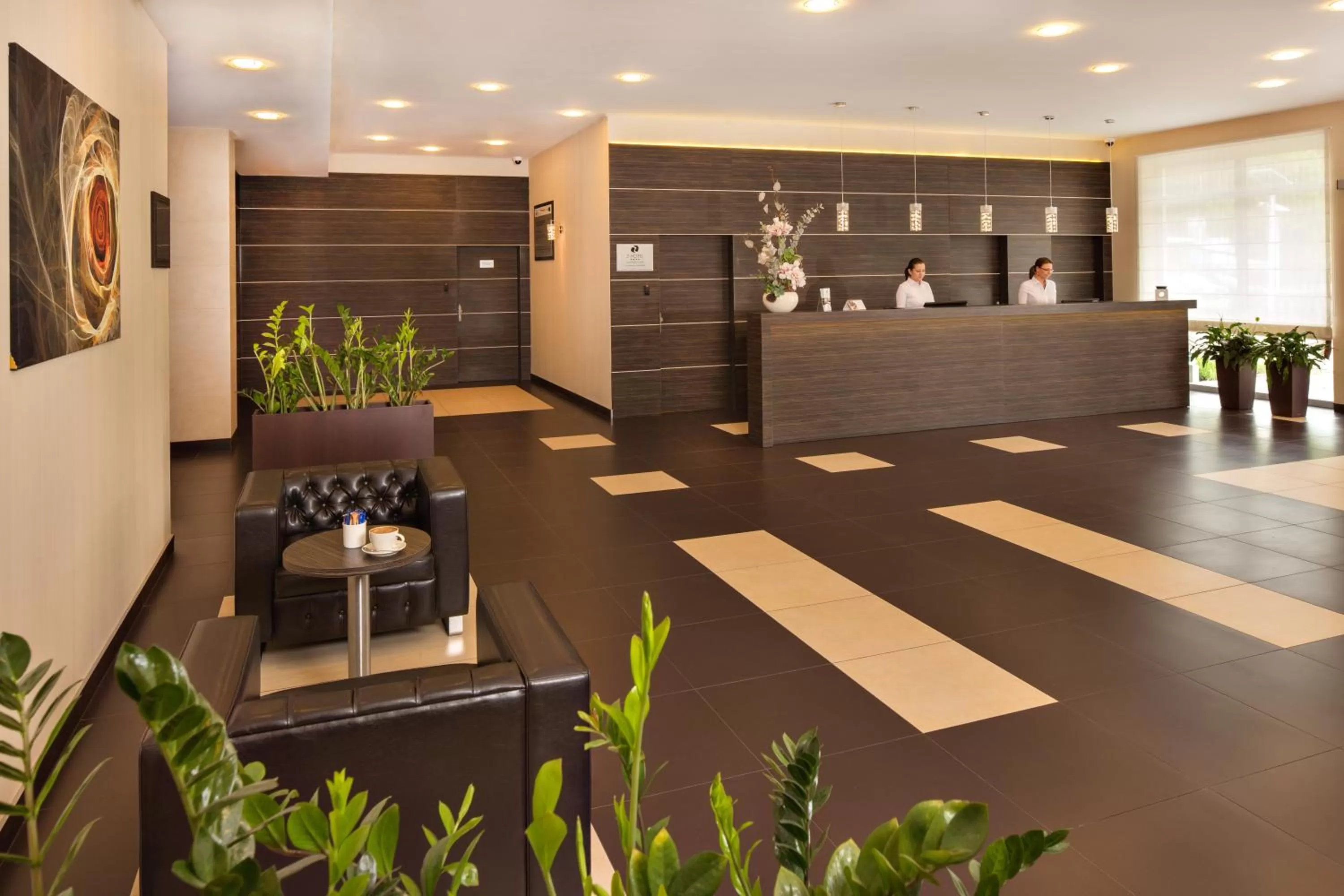 Lobby or reception in Z-Hotel Business & Spa
