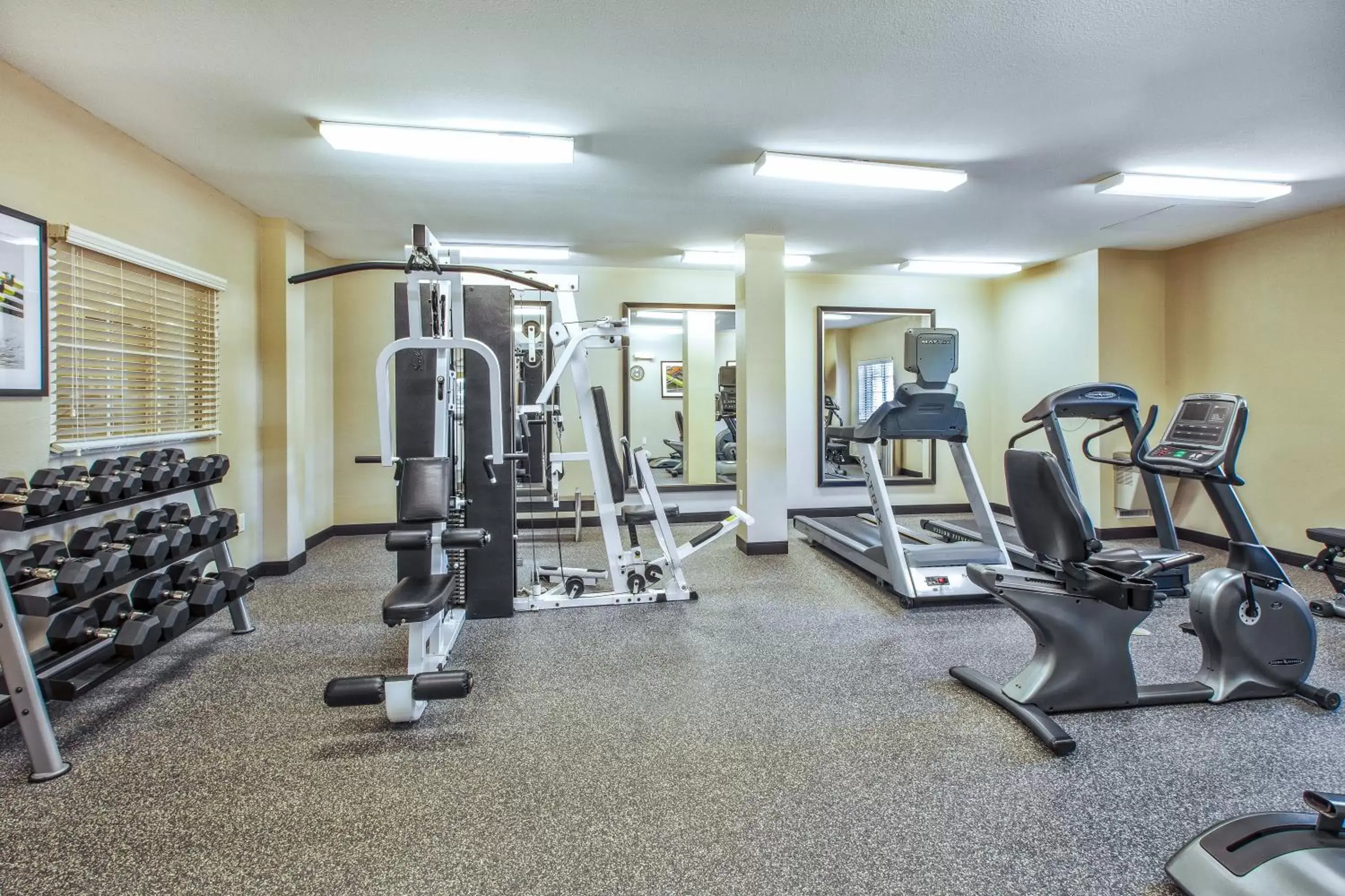 Fitness centre/facilities, Fitness Center/Facilities in Candlewood Suites Indianapolis Airport, an IHG Hotel