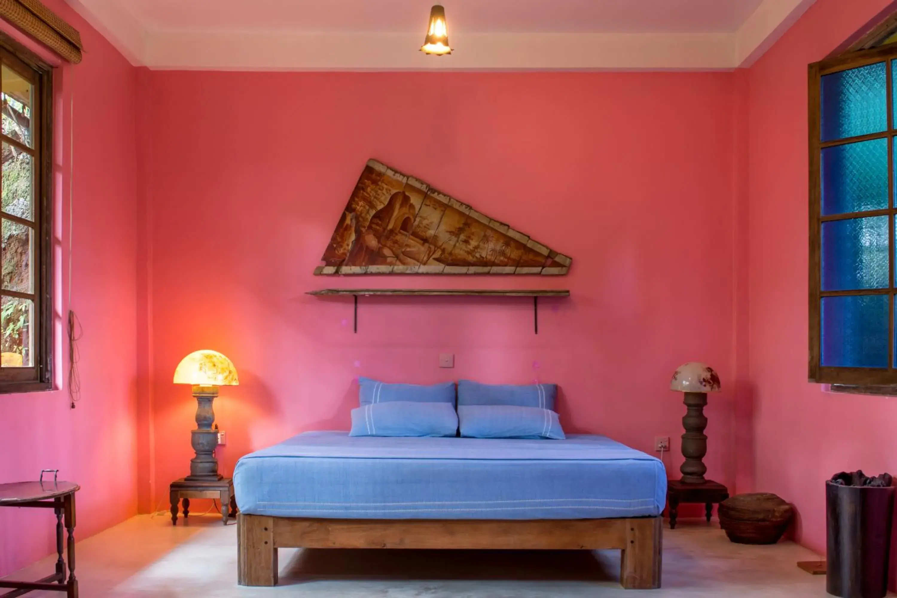 Bed in The Kandy Samadhicentre