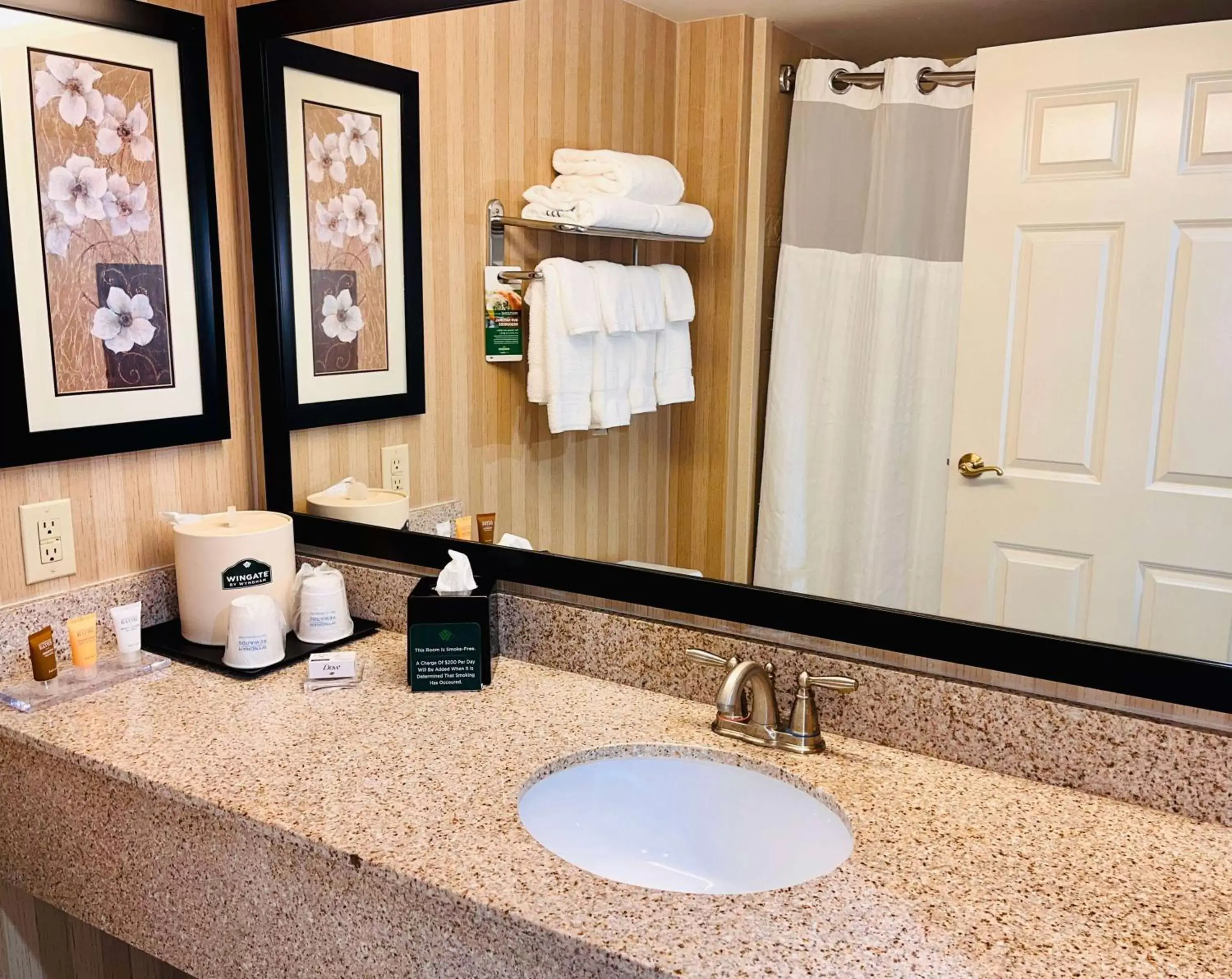 Photo of the whole room, Bathroom in Wingate by Wyndham - Charlotte Airport South I-77 at Tyvola