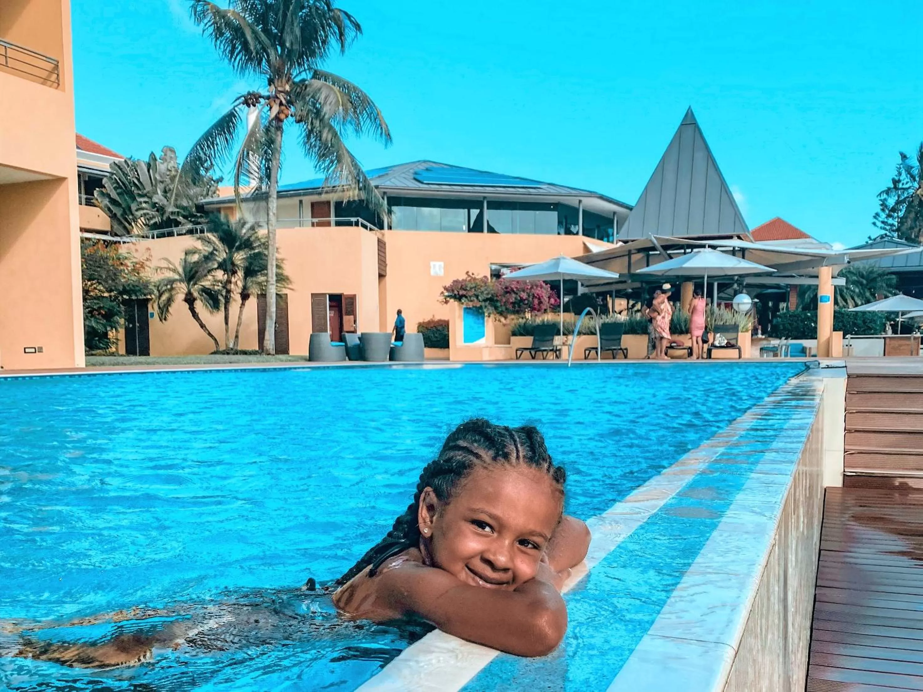 Swimming pool in Curacao Avila Beach Hotel