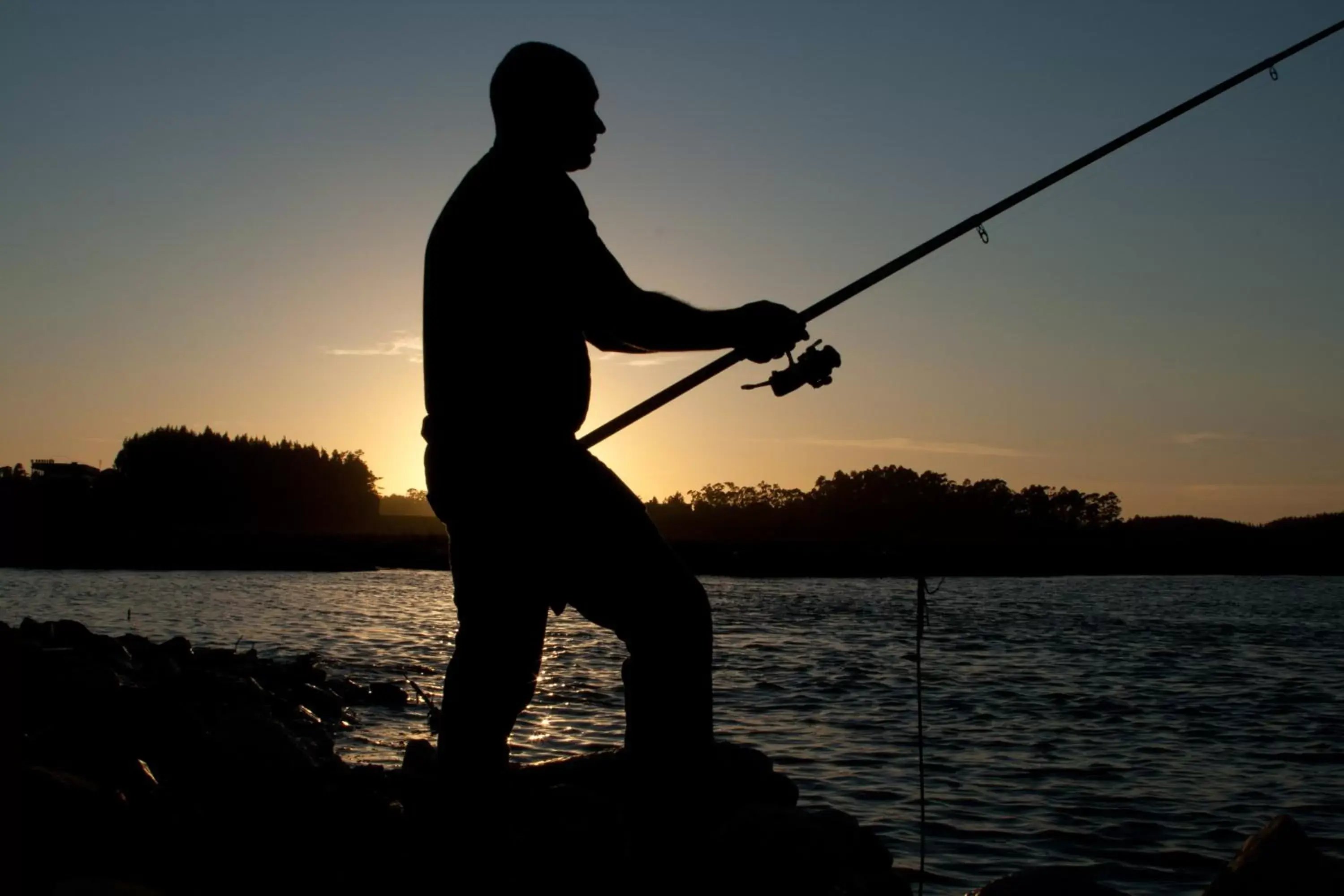 Fishing in Hotel Santiago