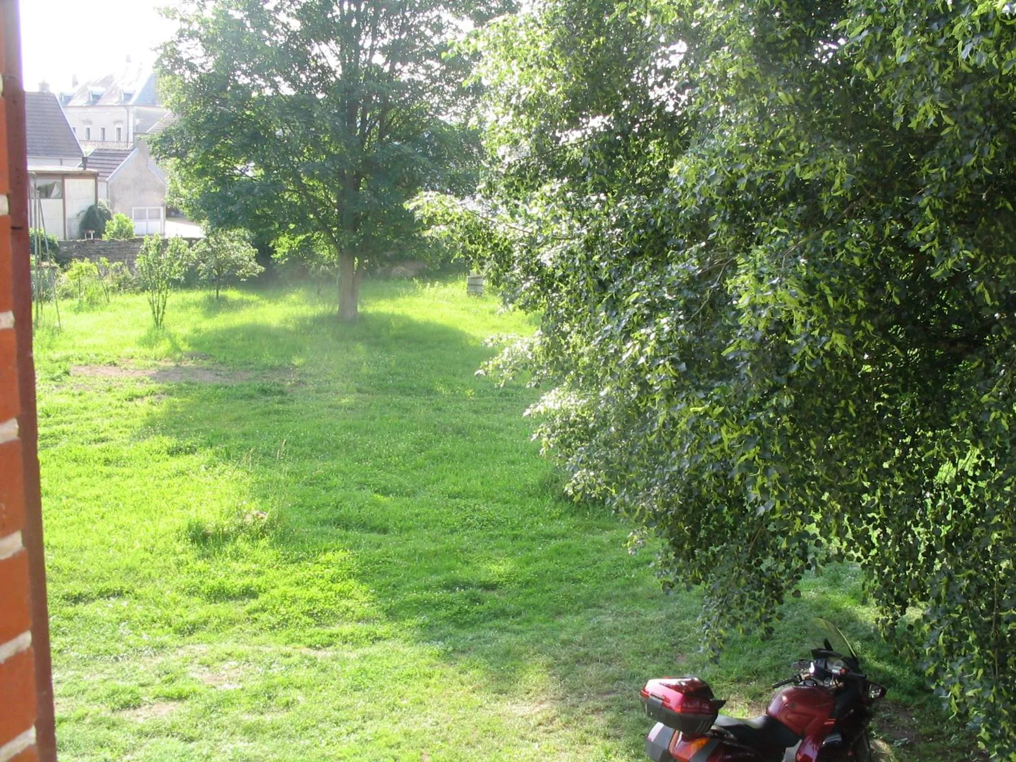 Garden view in La Coutrotte Becquine