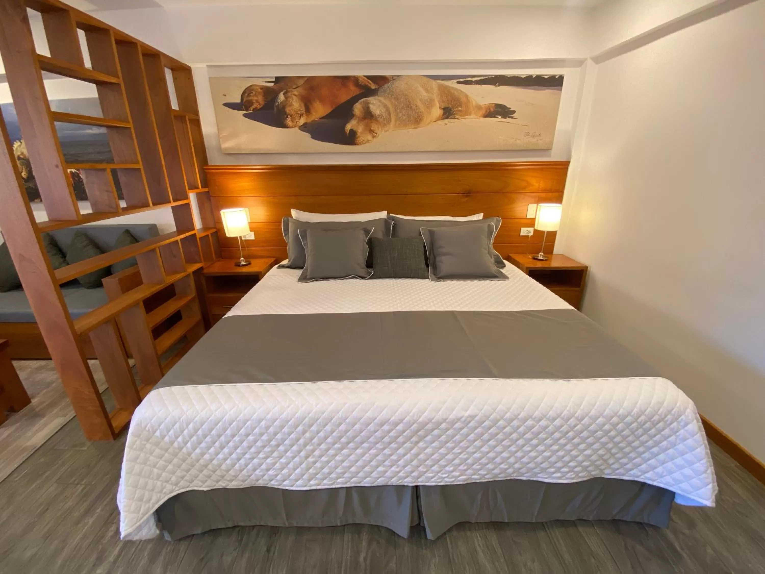 Bed in Torre Mar Galapagos Boutique Suites