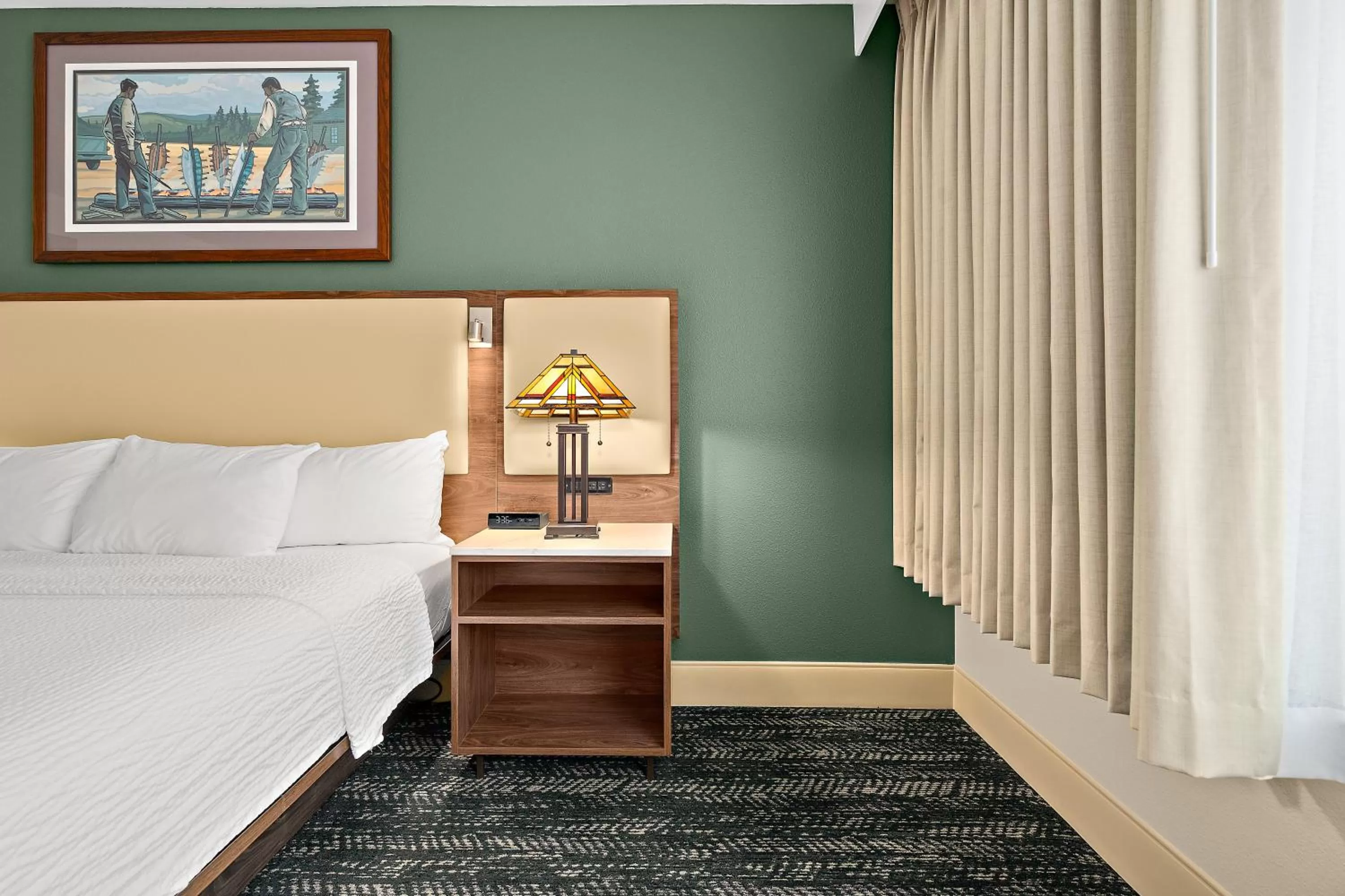 Bed in Lucky Eagle Casino & Hotel (Washington)