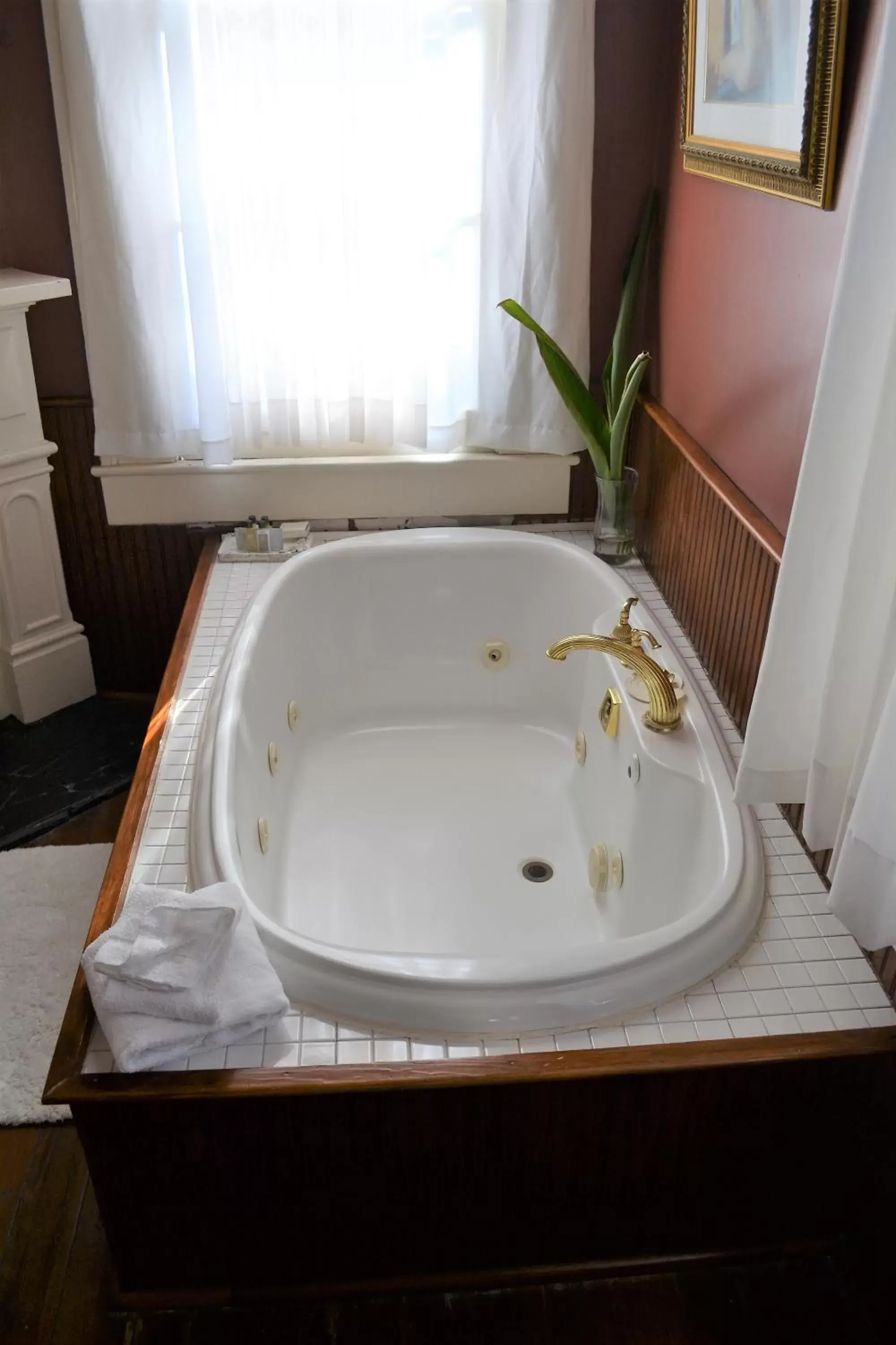 Bathroom in Edgar Degas House Historic Home and Museum