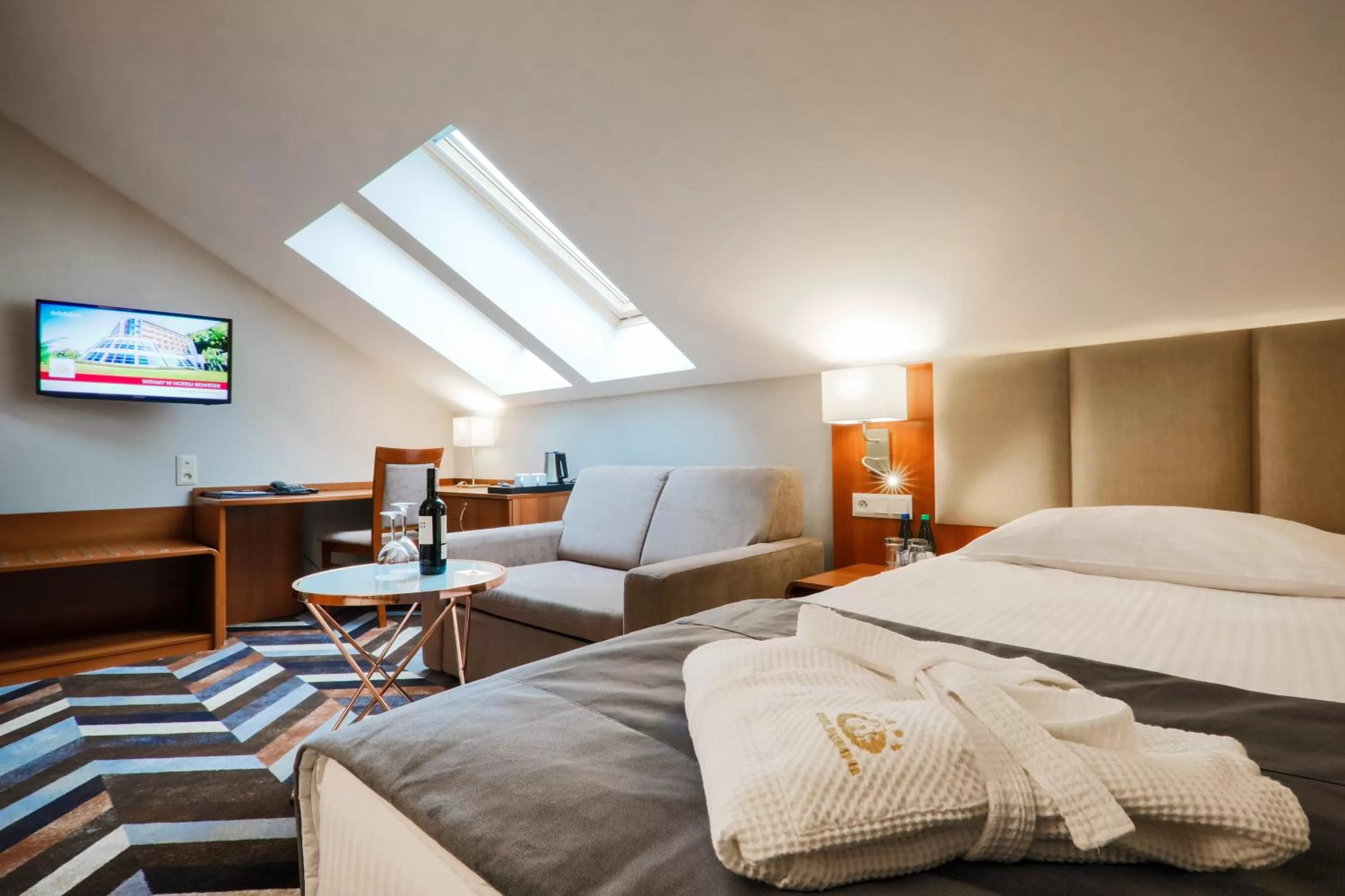 Bed in Hotel Belweder