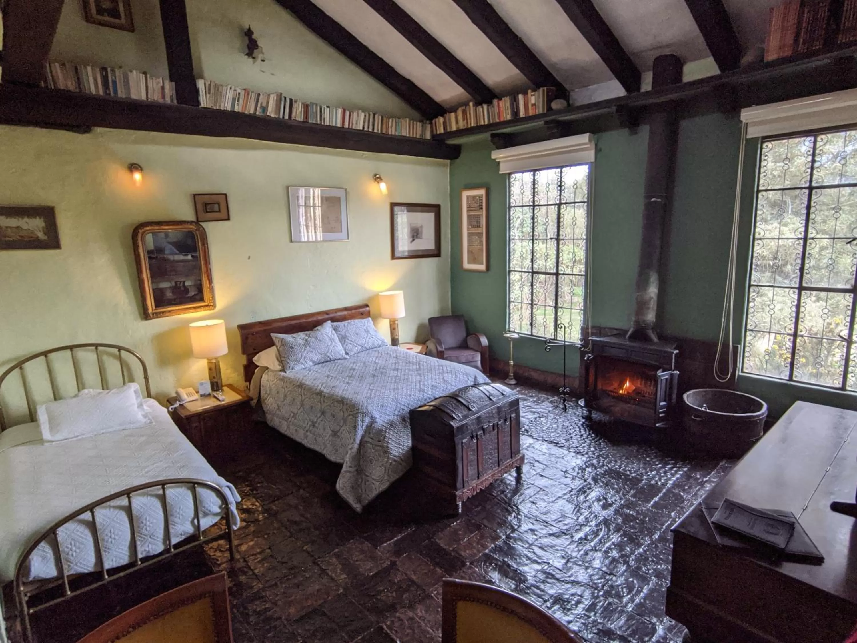 Bedroom in Posada Cafe La Huerta