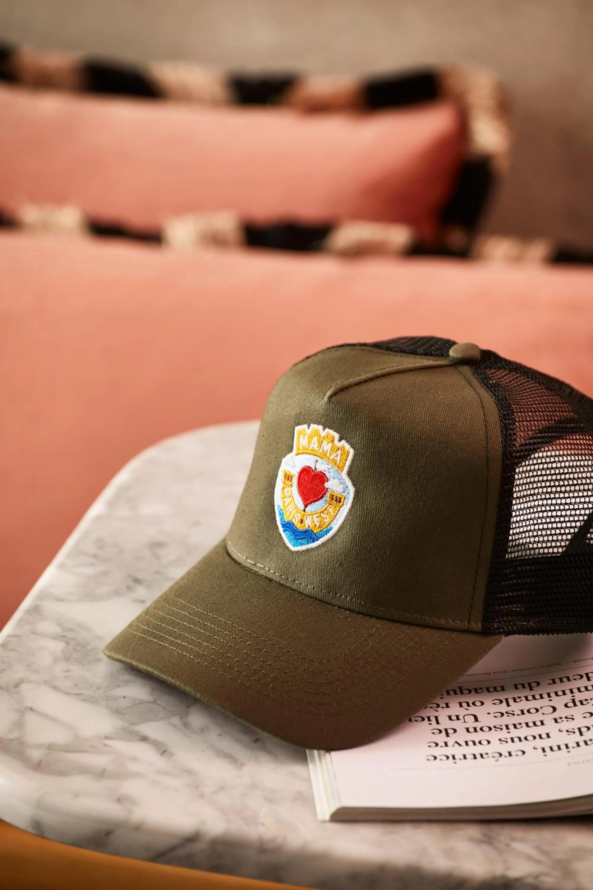 Decorative detail in Mama Shelter Paris West