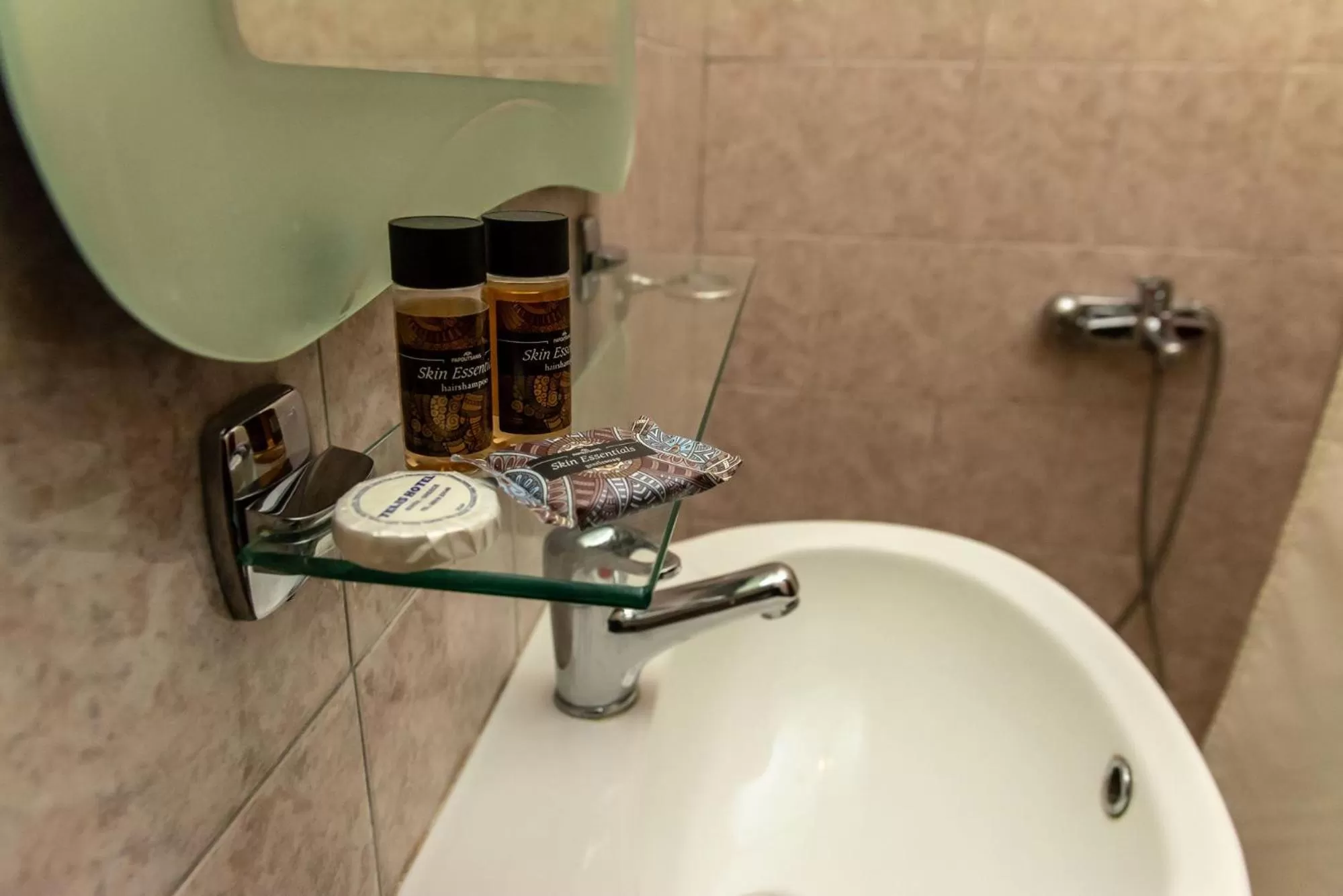 Bathroom in Telis Hotel