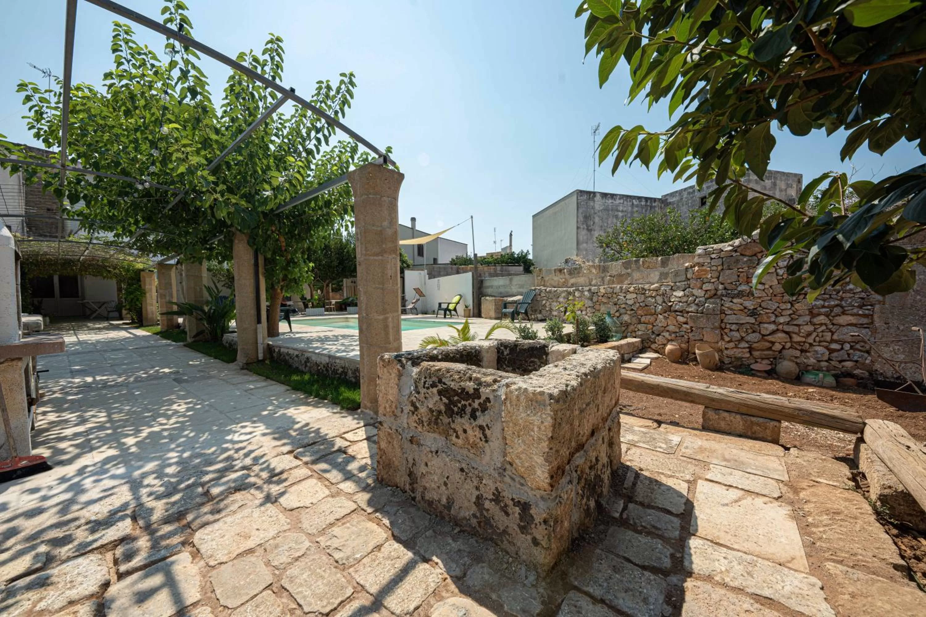 Garden in B&B Palazzo la Traja