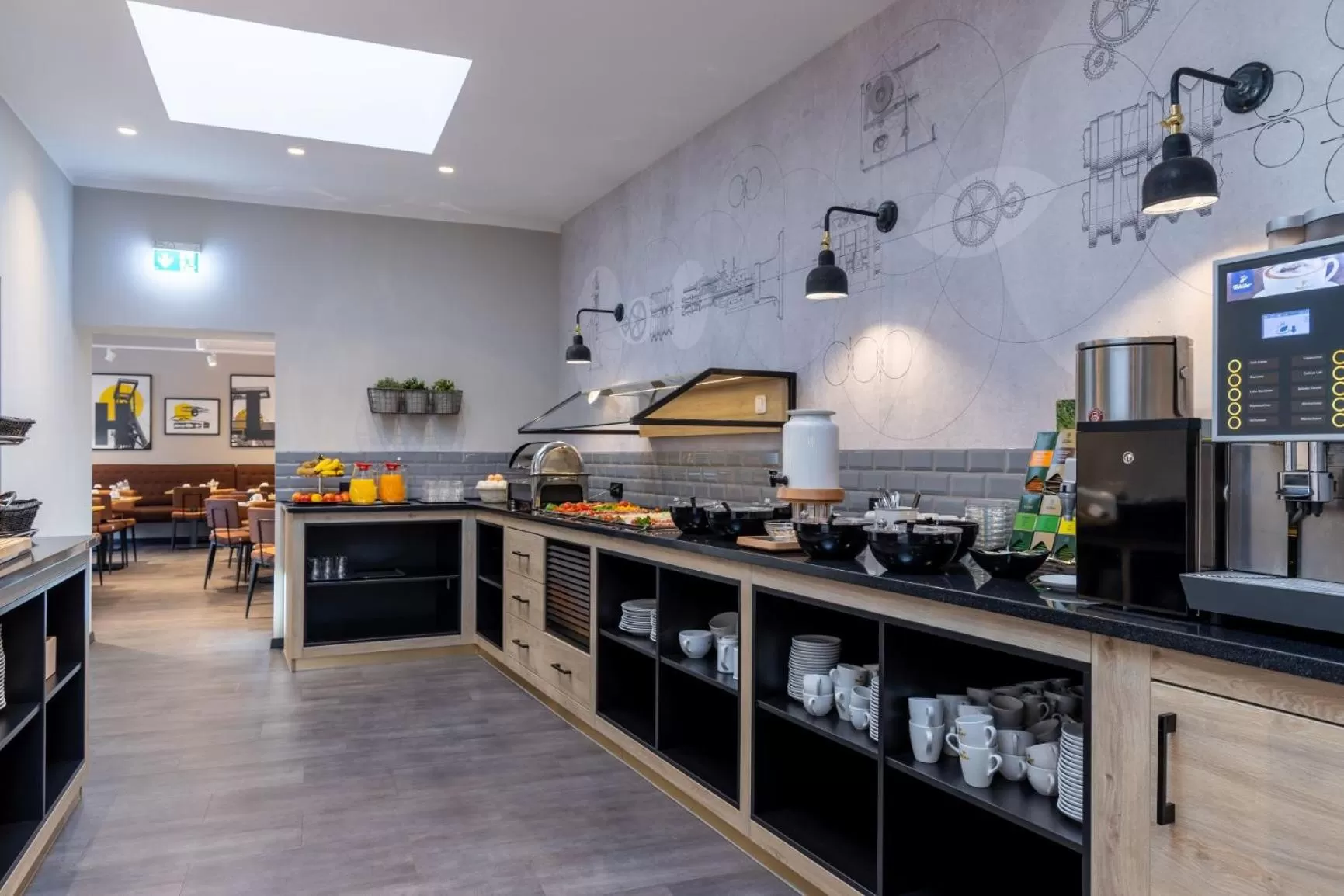 Food and drinks in Boutique Essen City