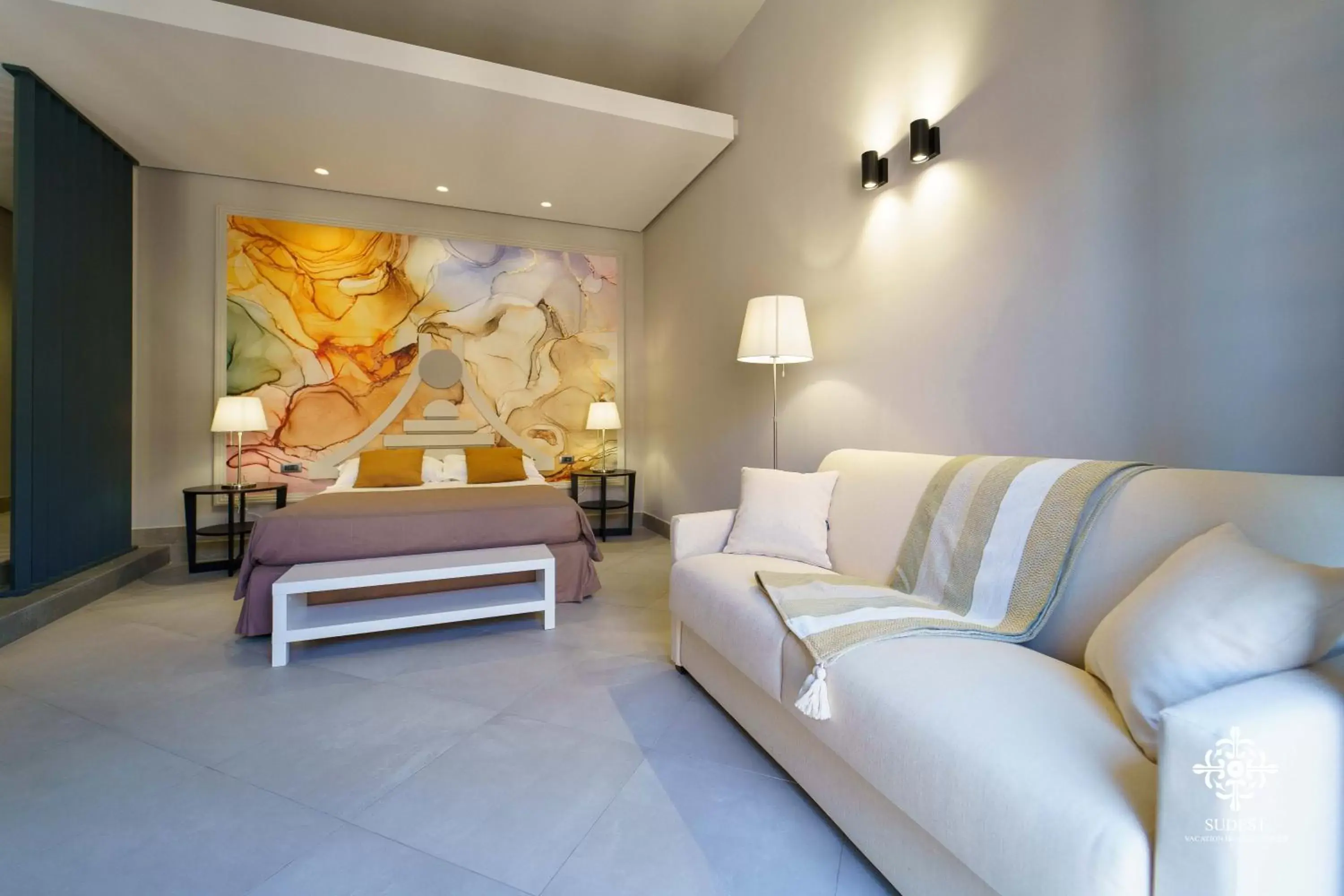 Bed, Seating Area in Matteotti Luxury Residence