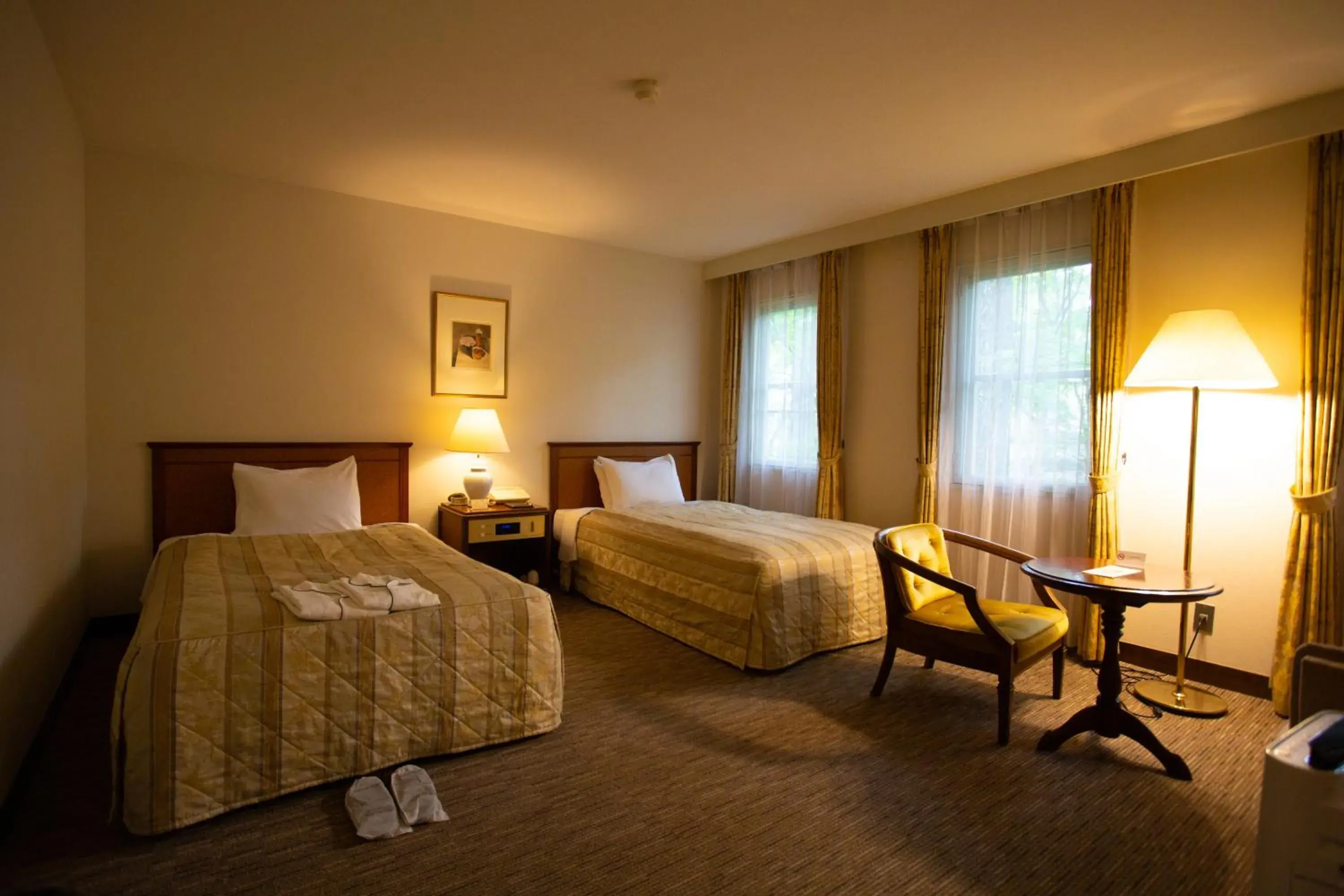 Photo of the whole room, Bed in Kyu Karuizawa Hotel Otowa No Mori