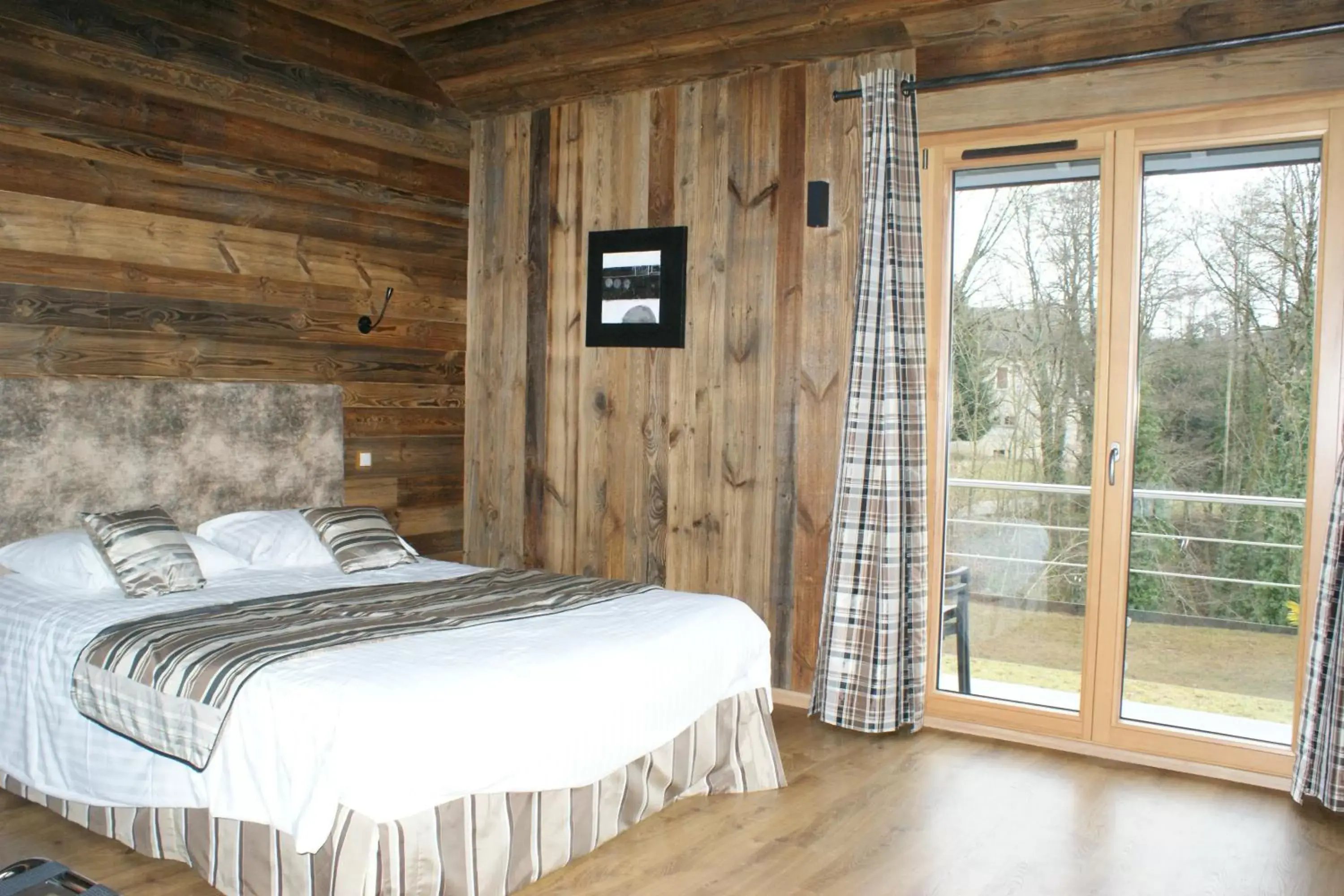 Natural landscape, Bed in Hotel Blanc