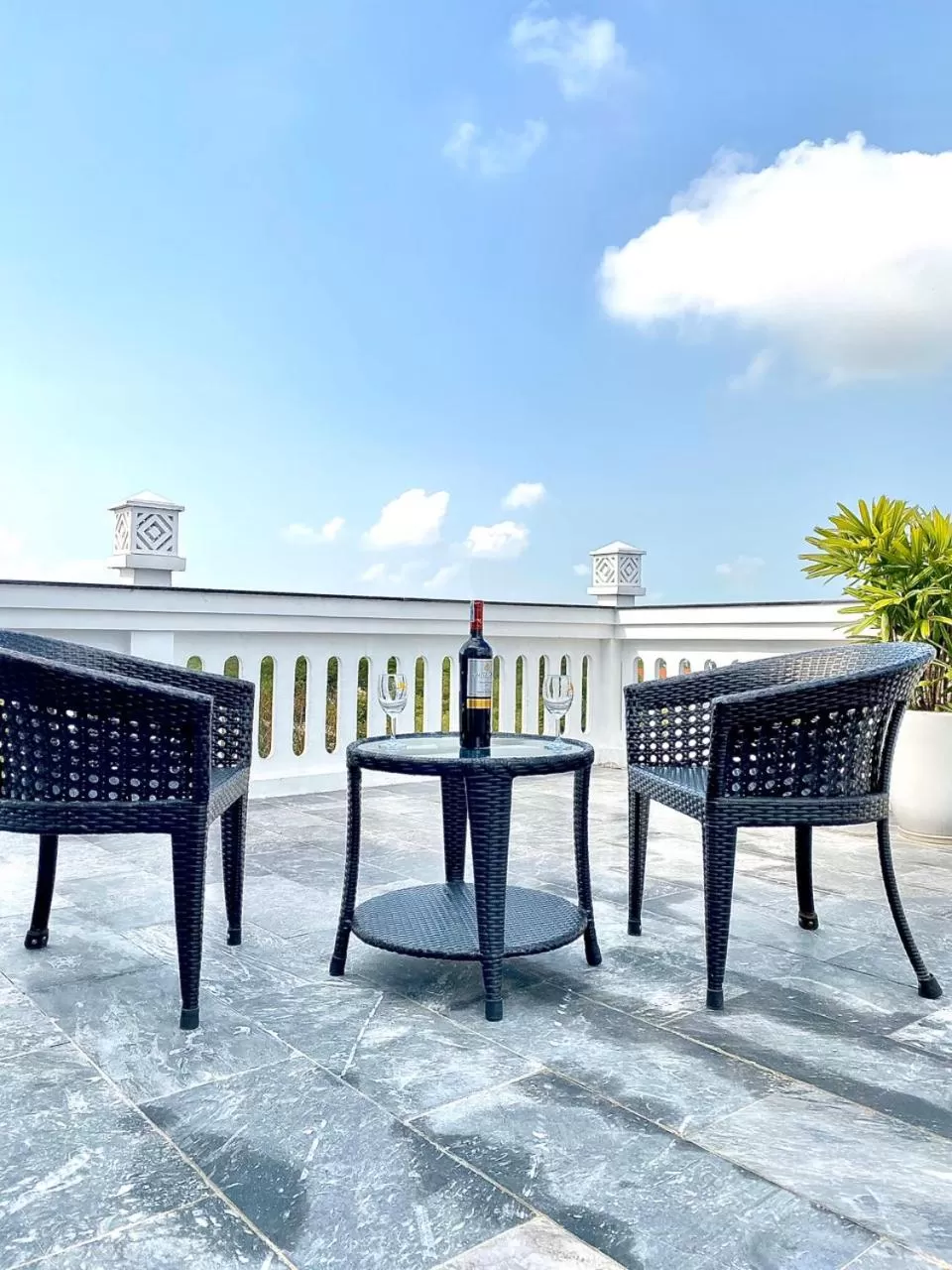 Balcony/Terrace in Hoianation Villas Hotel