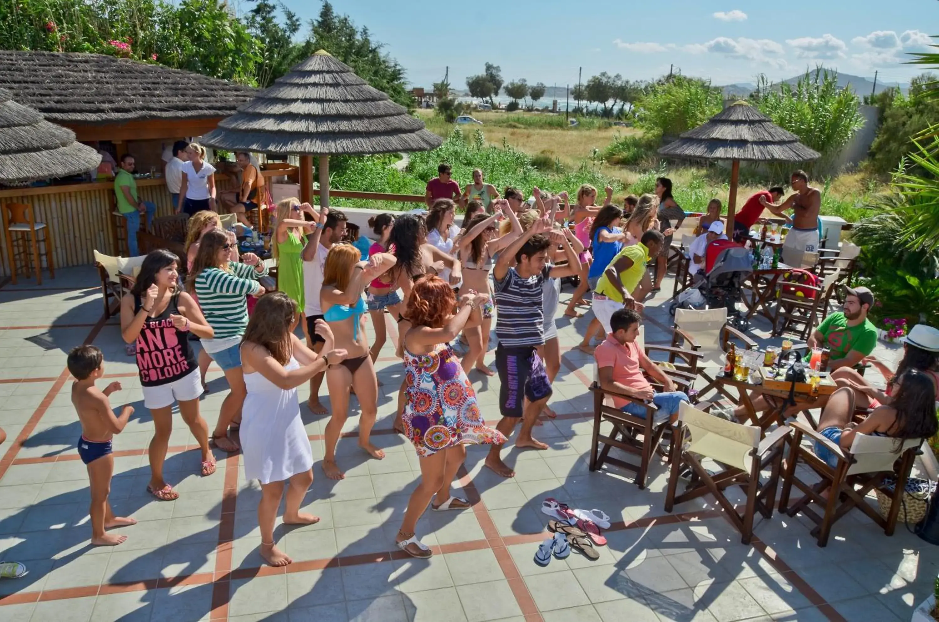 People in Naxos Resort Beach Hotel