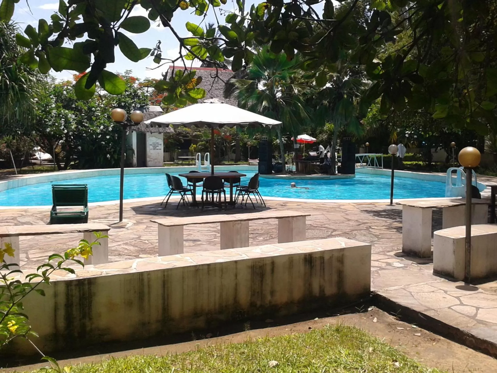 Swimming pool in Makuti Villas Resort
