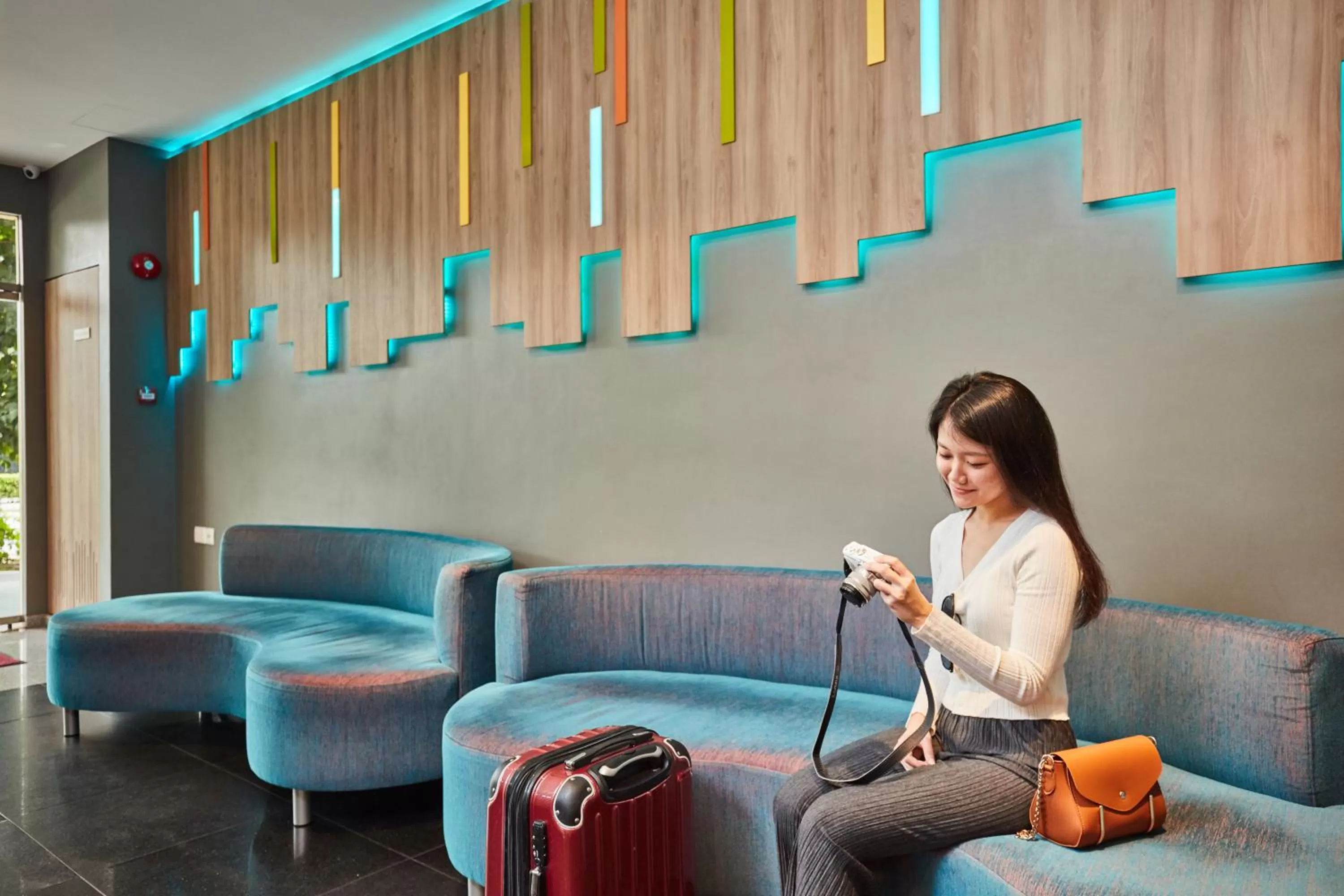 Lobby or reception in ibis budget Singapore Bugis