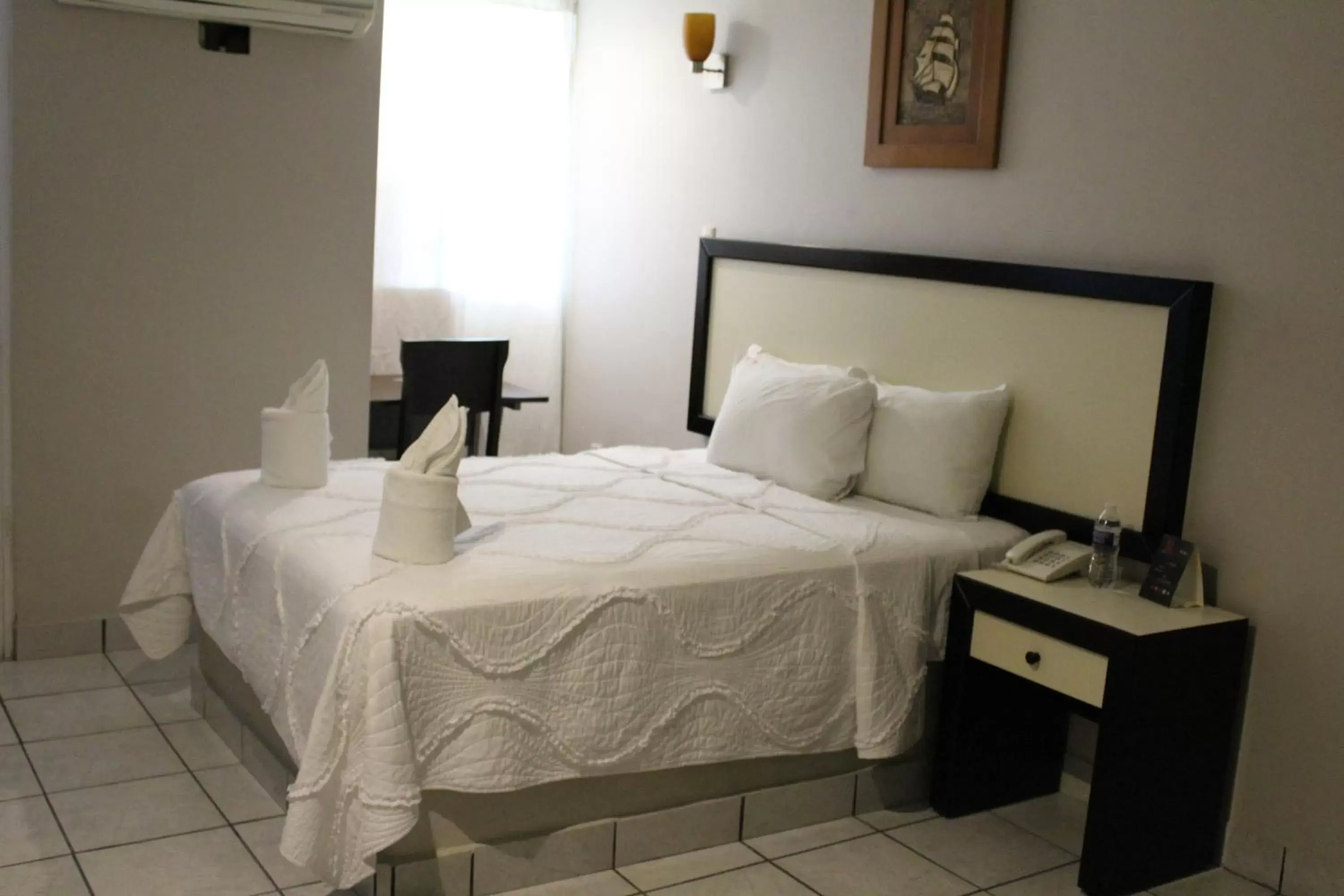 Bed in Hotel Florencia Poza Rica
