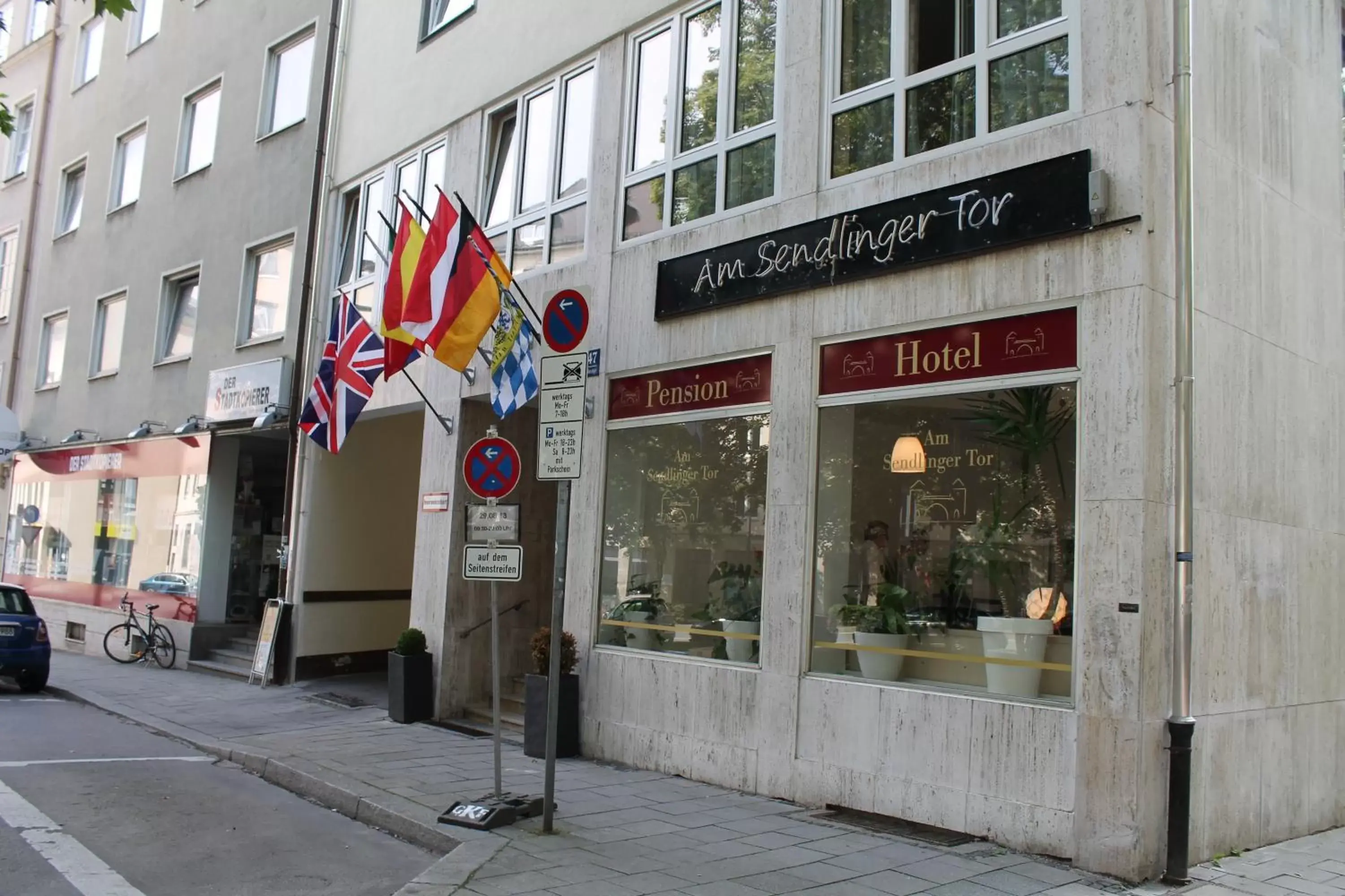 Facade/entrance in Hotel Sendlinger Tor