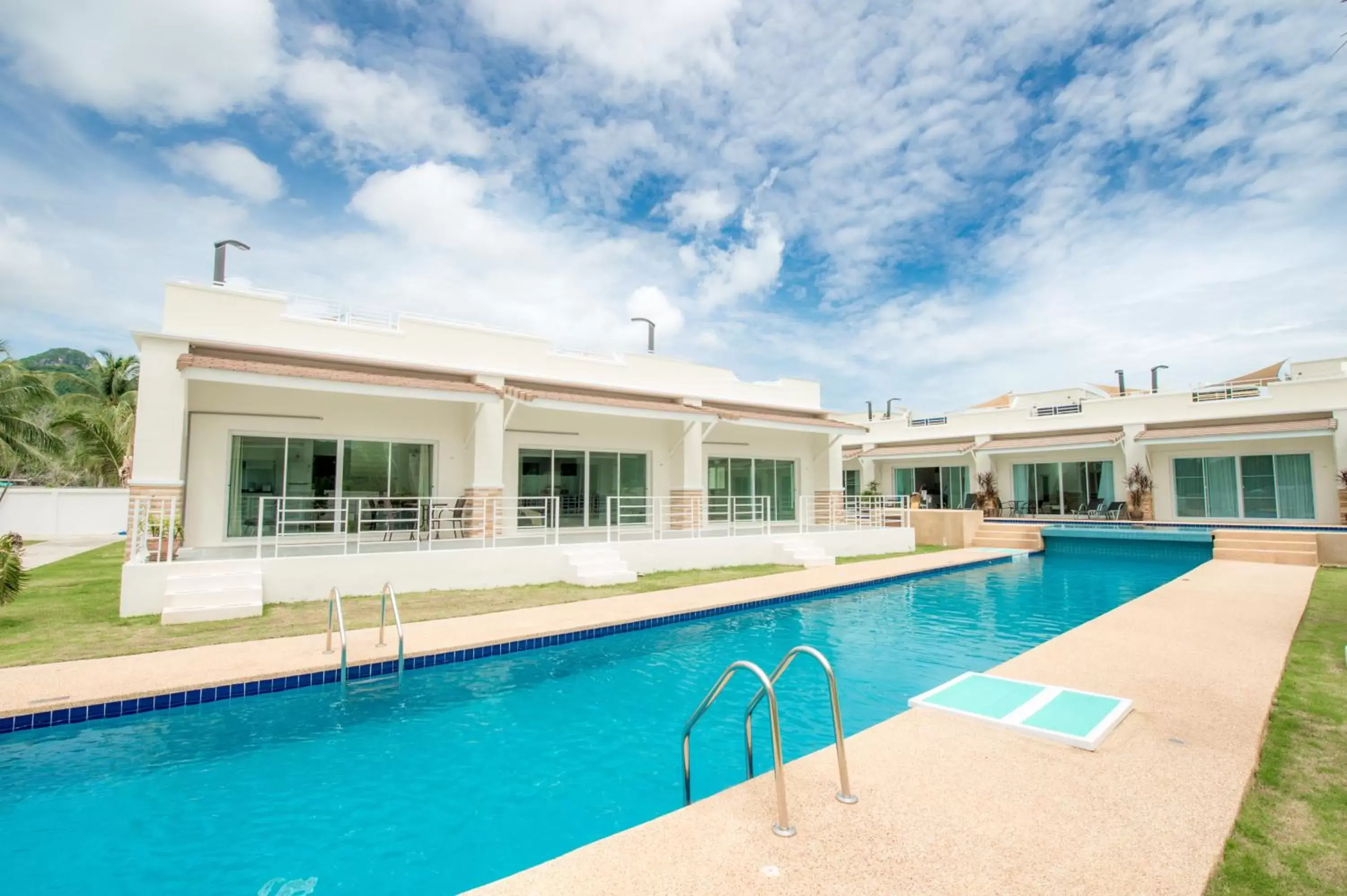 Pool view, Property Building in Oriental Beach Pearl Resort