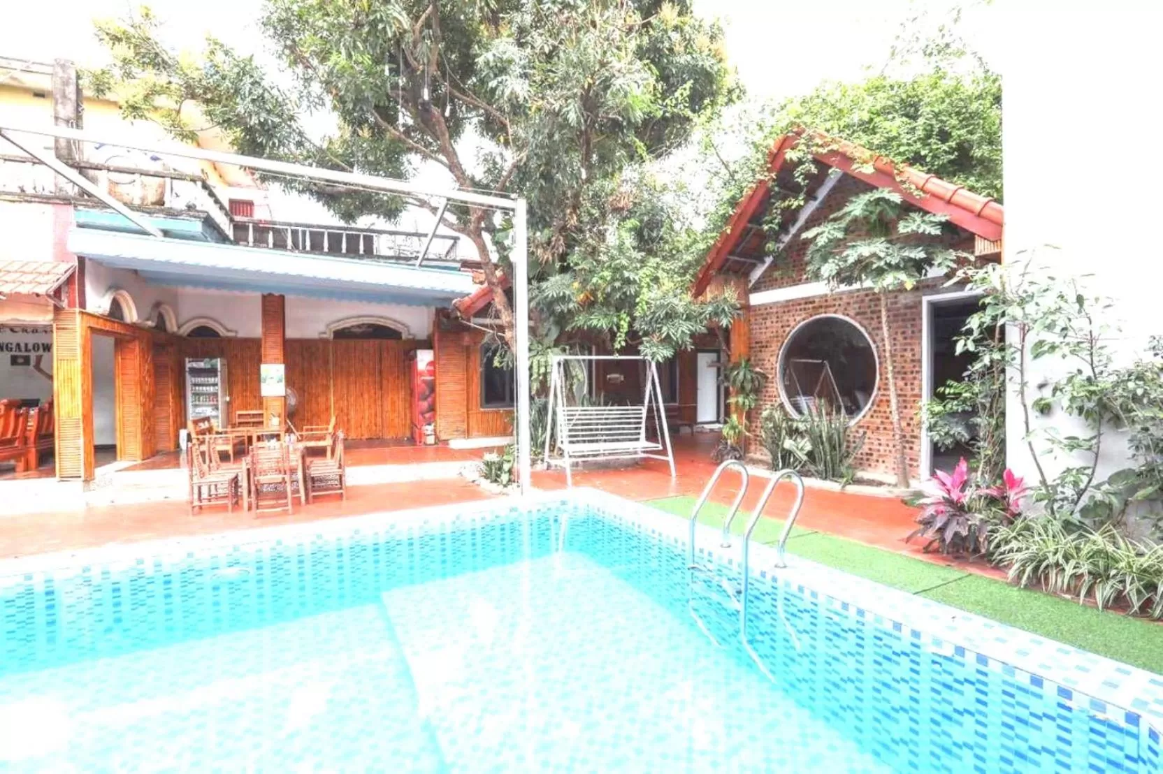 Swimming pool in Tam Coc Charming Bungalow