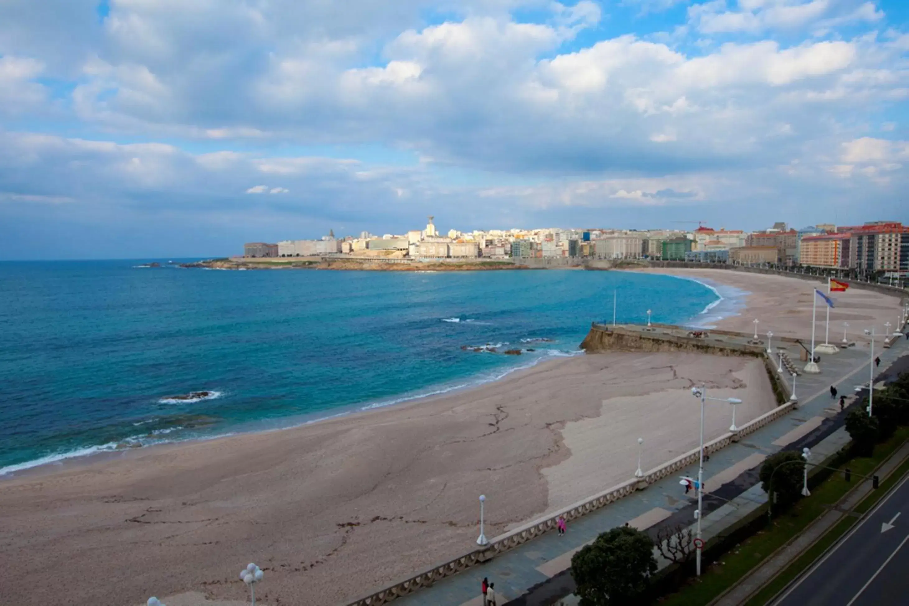 View (from property/room) in Hotel Riazor