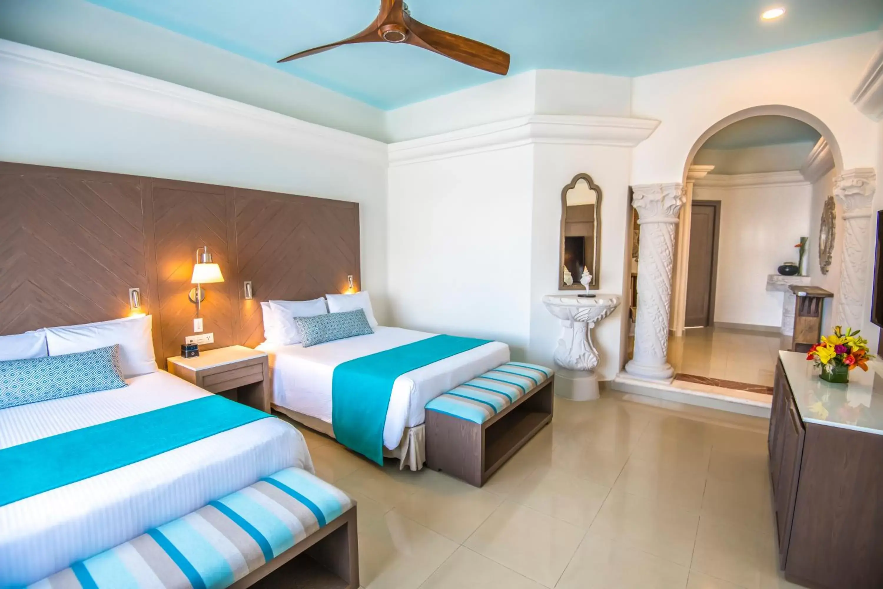 Bedroom, Bed in Wyndham Alltra Playa del Carmen Adults Only All Inclusive