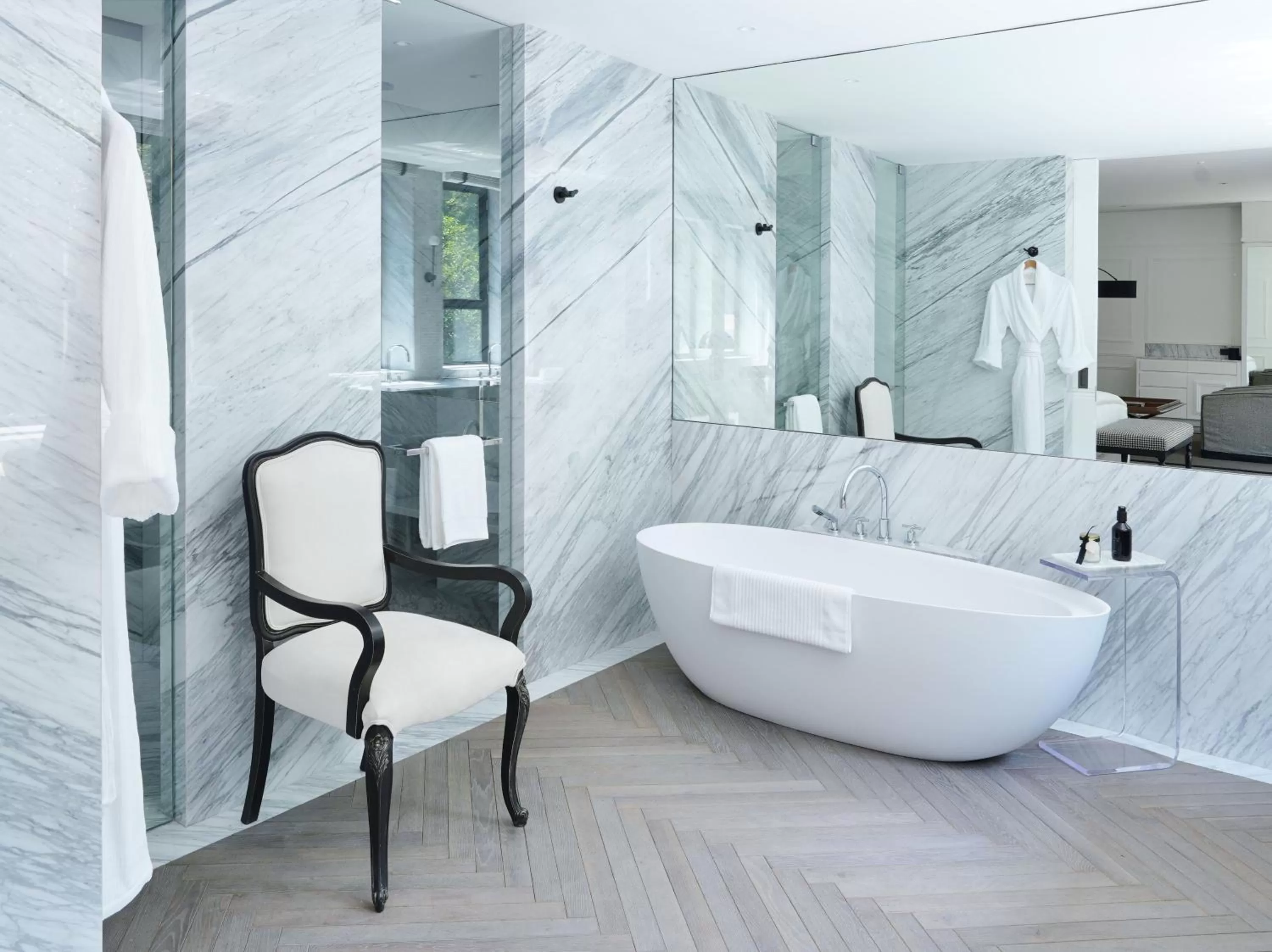 Bathroom, Bed in Casa Polanco Hotel Boutique