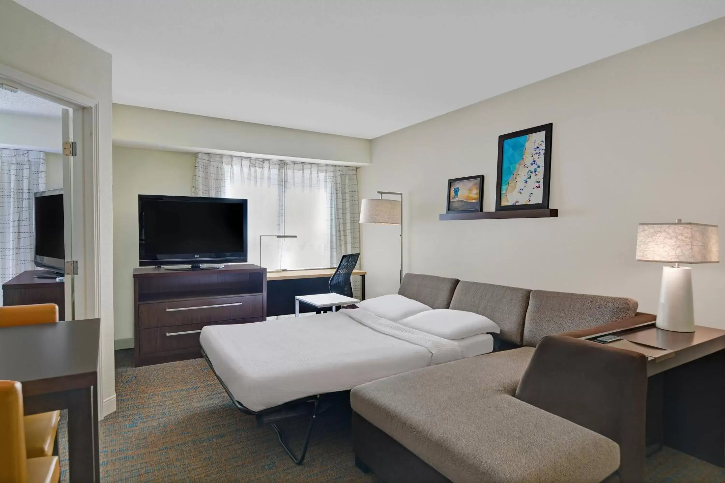 Bedroom, Seating Area in Residence Inn by Marriott Jacksonville Butler Boulevard