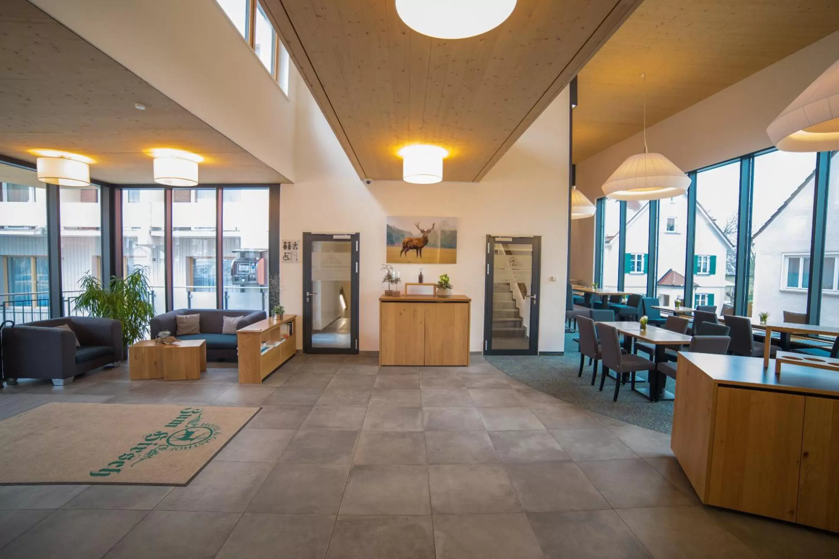 Lobby or reception in Hotel zum Hirsch Lobby or reception in Hotel zum Hirsch