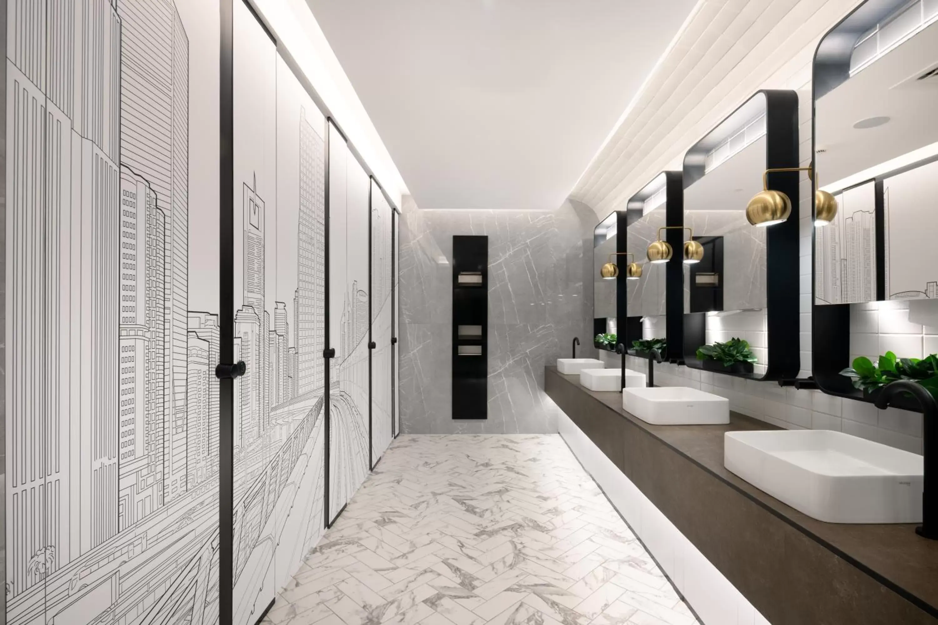 Toilet, Bathroom in Ecos Dubai Hotel at Al Furjan