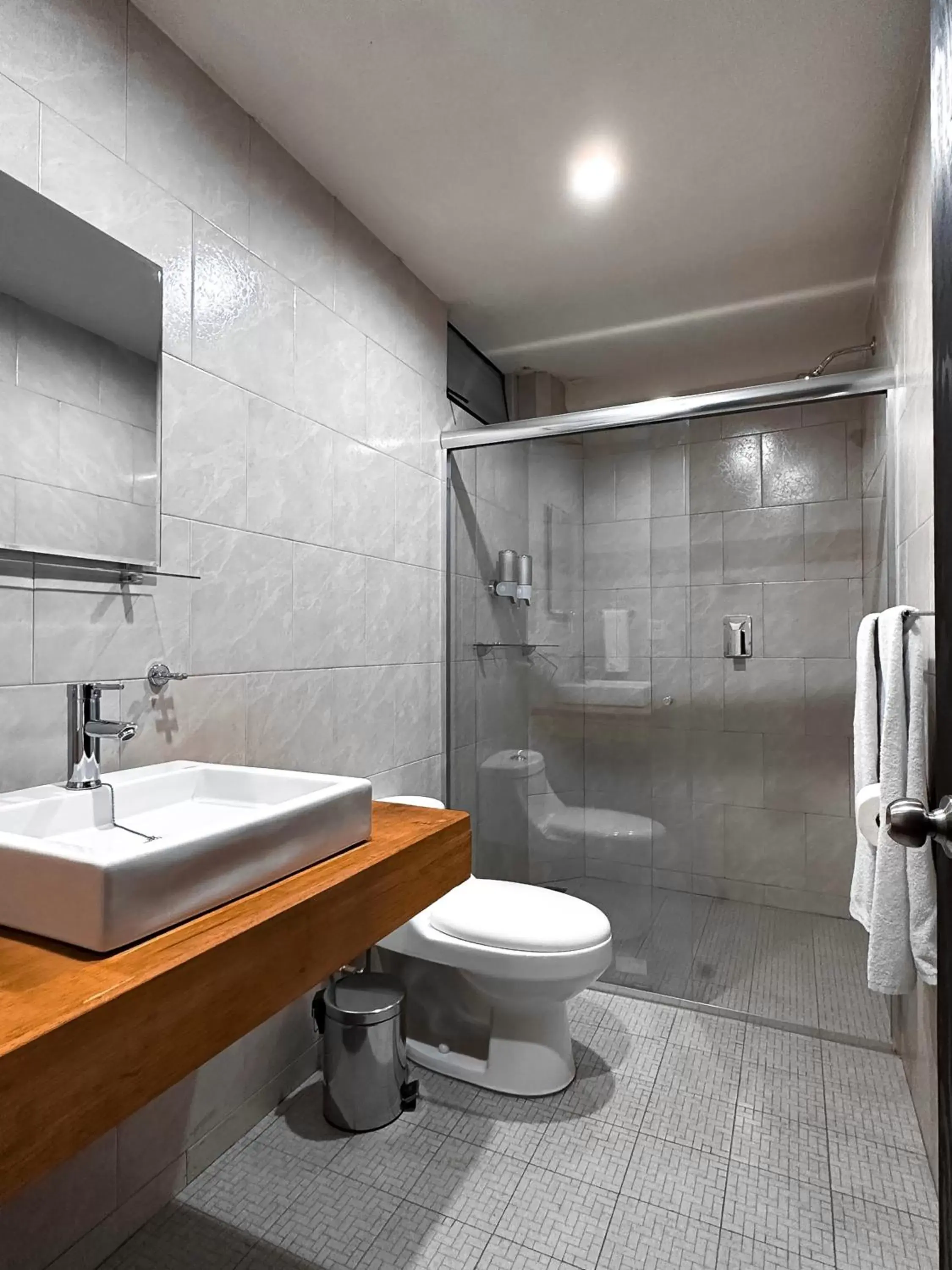 Bathroom in Hotel Santa María