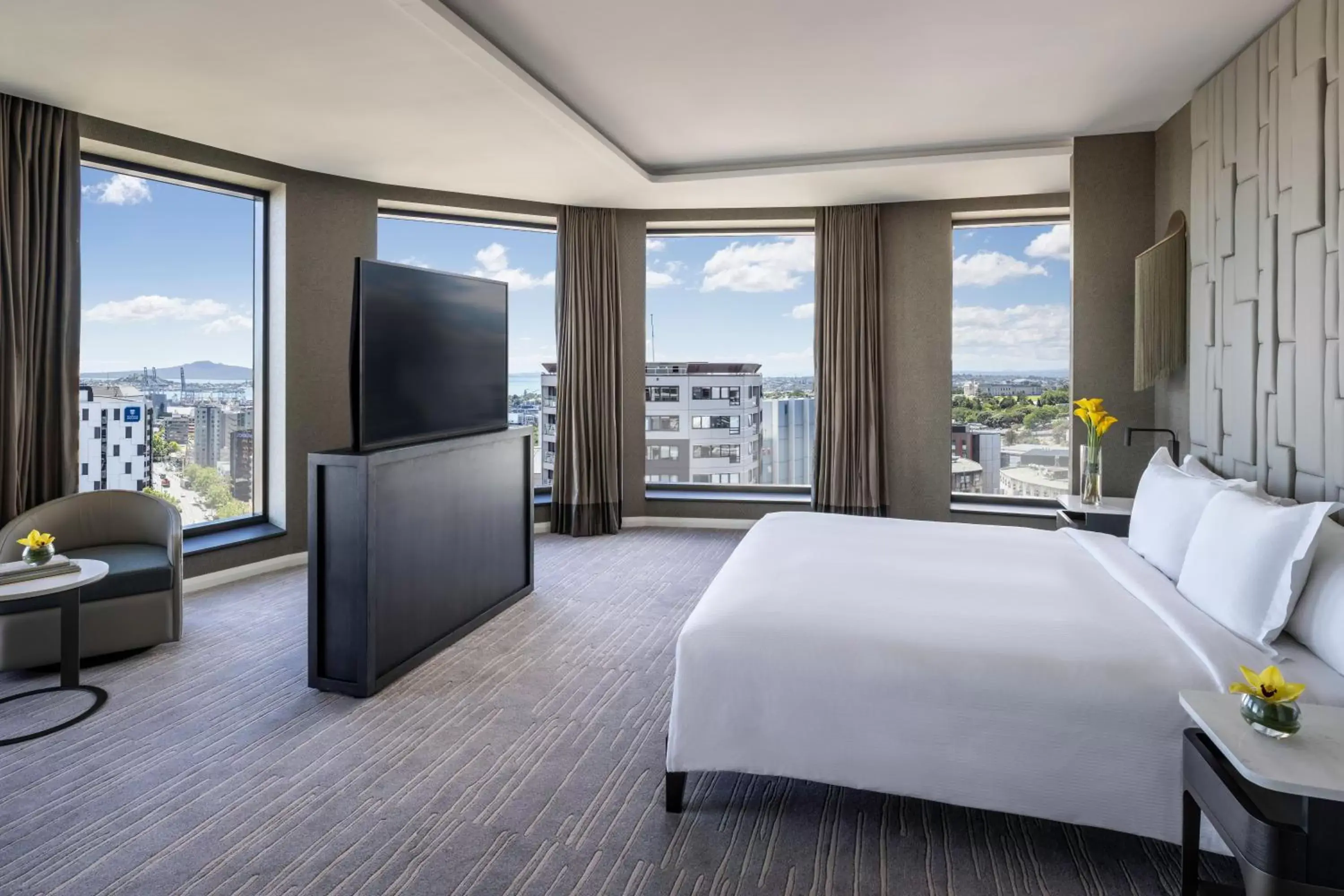 Bedroom, View in Cordis, Auckland by Langham Hospitality Group