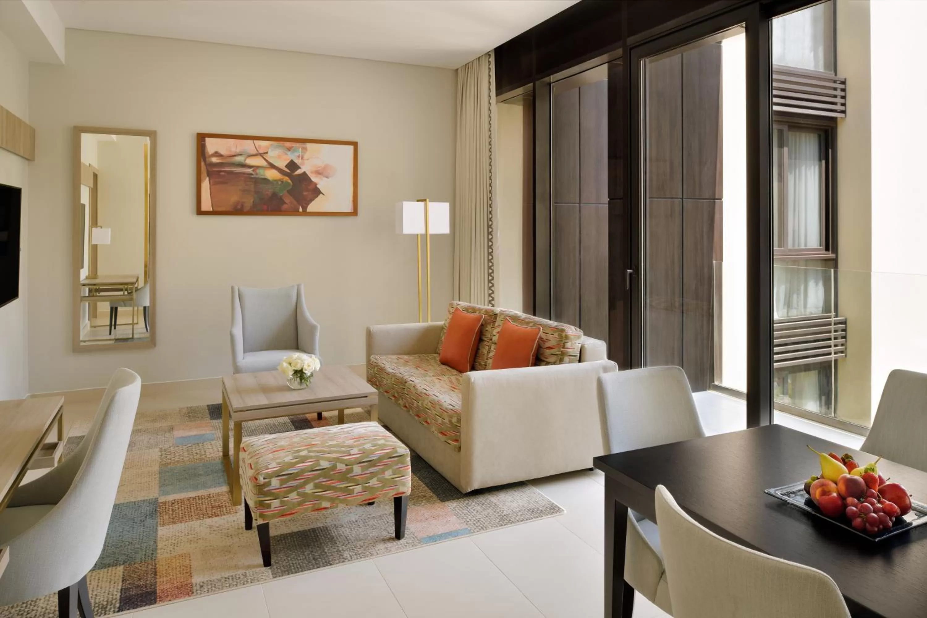 Living room in Mövenpick Hotel Tahlia Jeddah