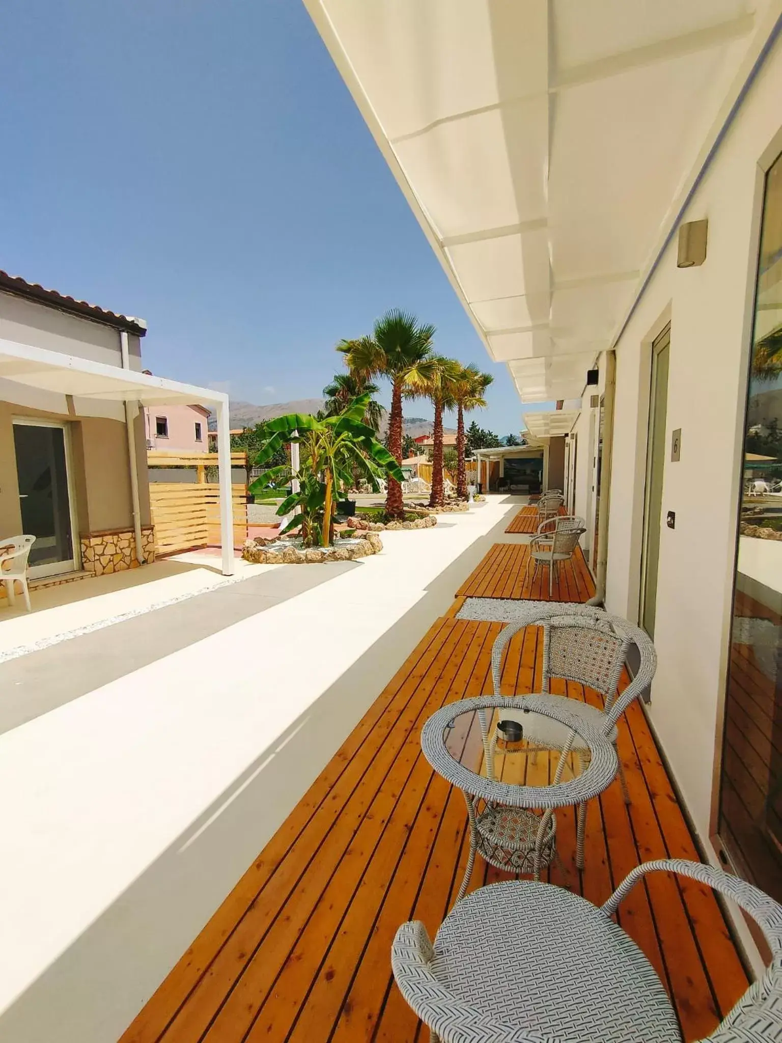 Balcony/Terrace in B&B Resort El Bisagrà