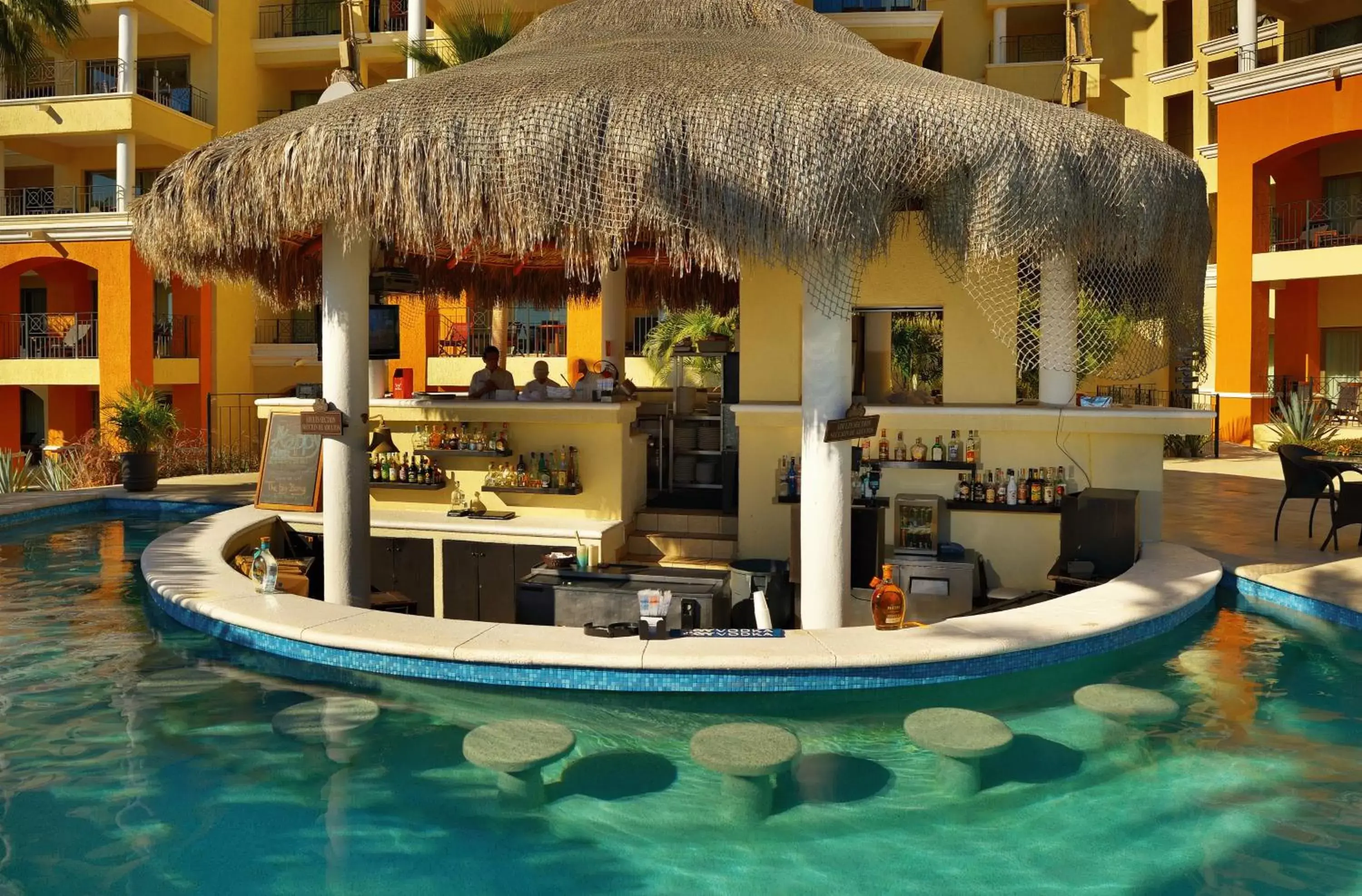 Lounge or bar, Swimming Pool in Casa Dorada Los Cabos Resort & Spa