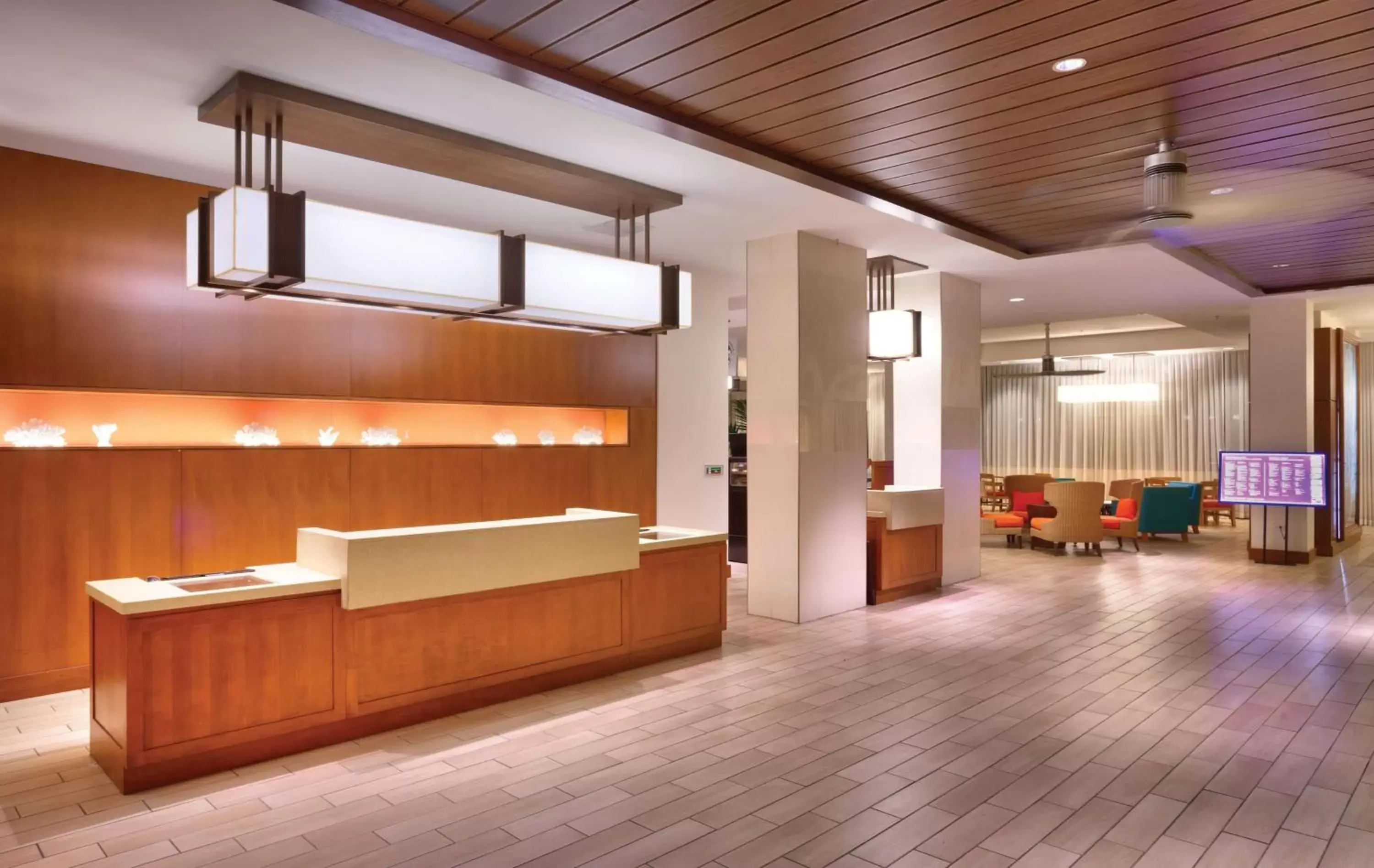 Lobby or reception in Hyatt Place Waikiki Beach