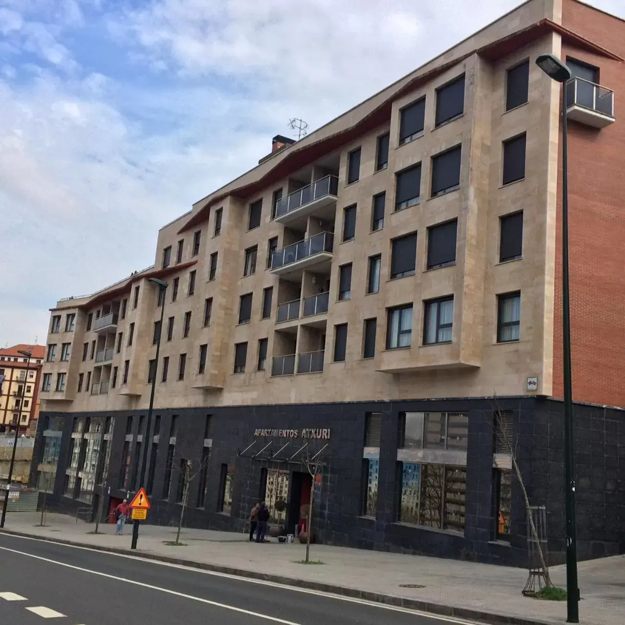 Lobby or reception, Property Building in Bilbao Apartamentos Atxuri