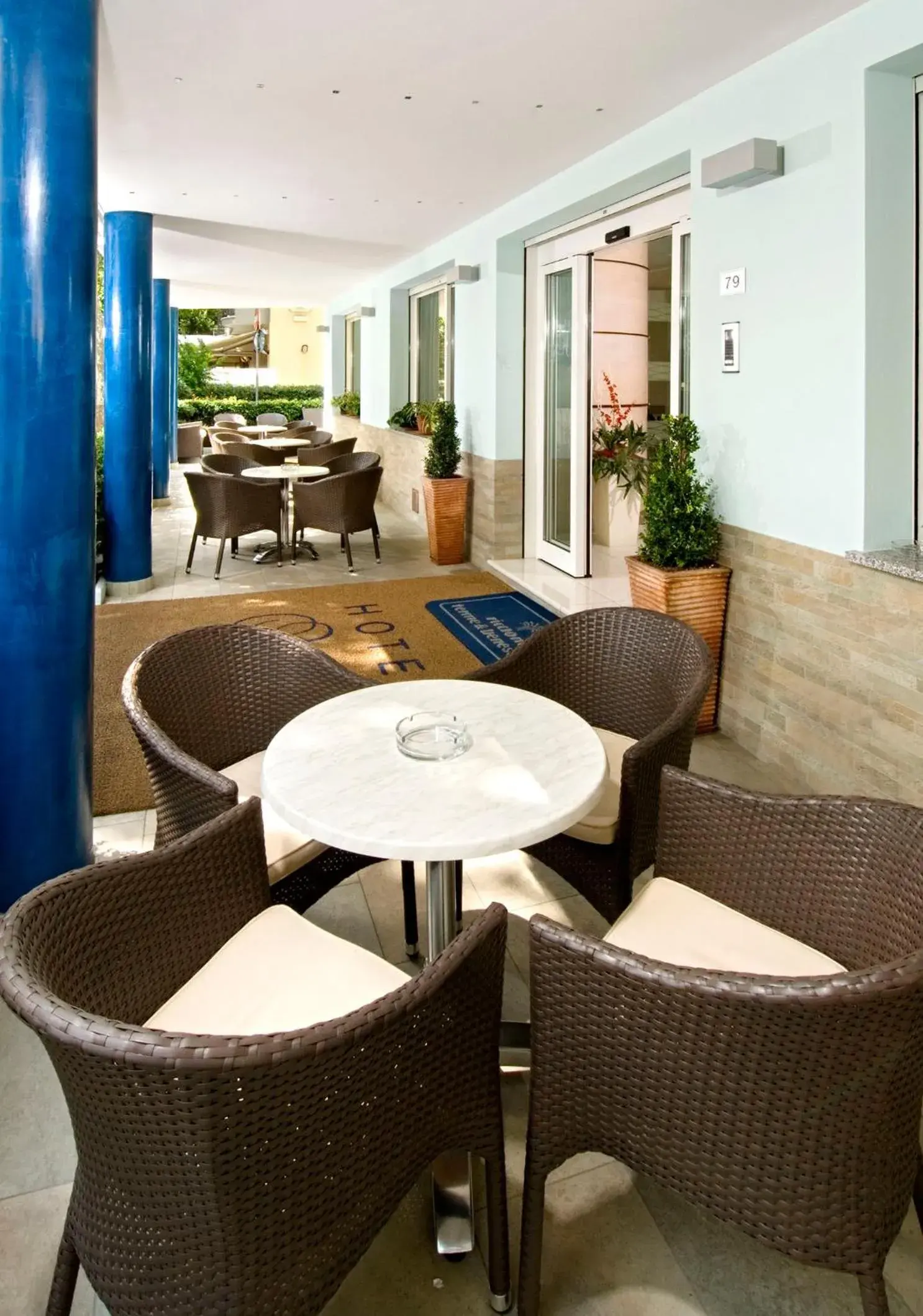 Garden in Hotel Adigrat Riccione con Ristorante