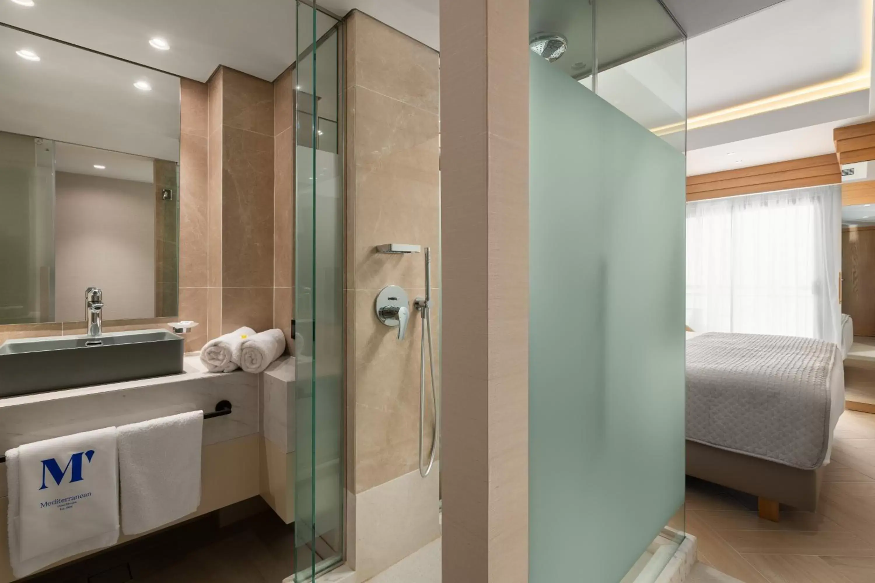 Bathroom in Mediterranean Hotel