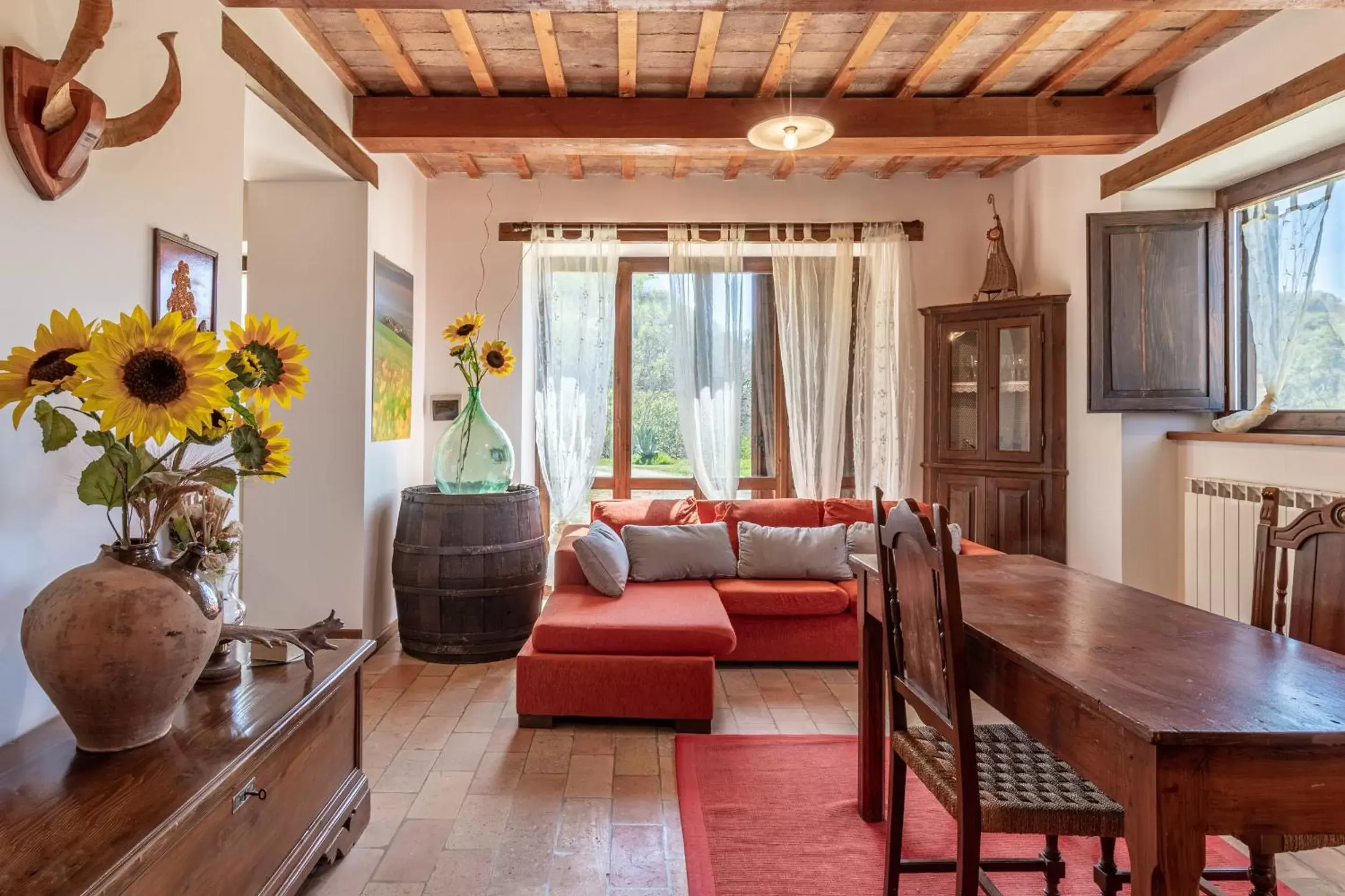 Living room, Seating Area in Podere le Serre