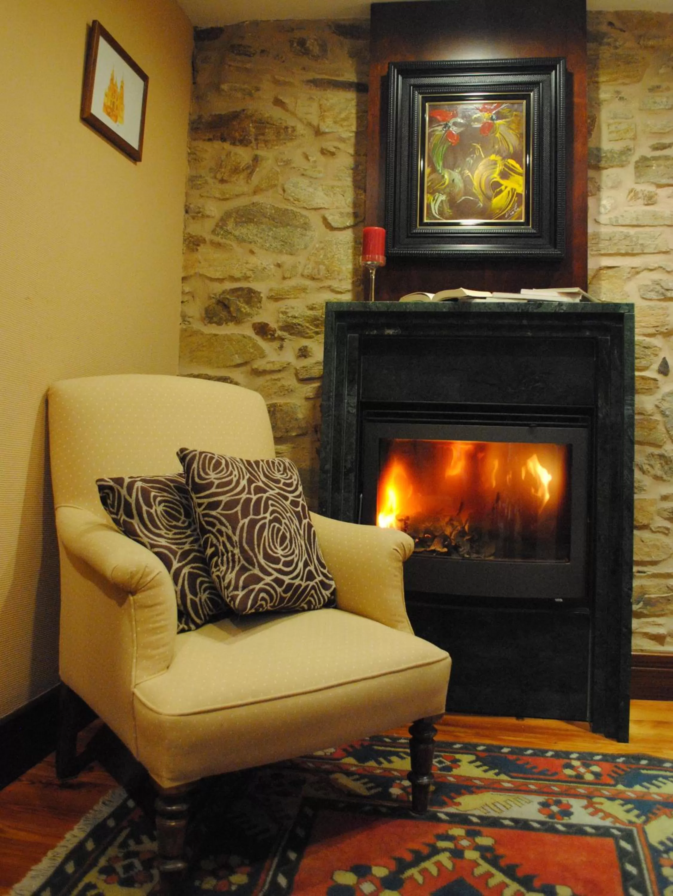 Lobby or reception in Hotel Rua Villar