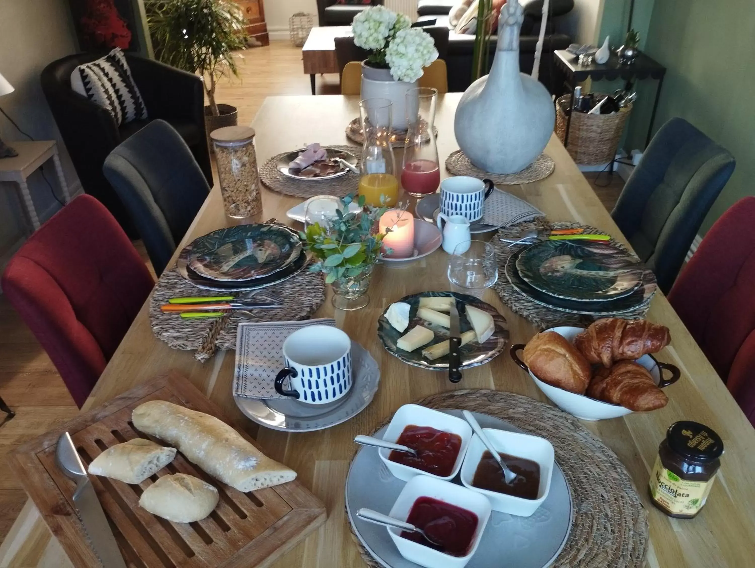 Breakfast in Le Clos des Mouettes