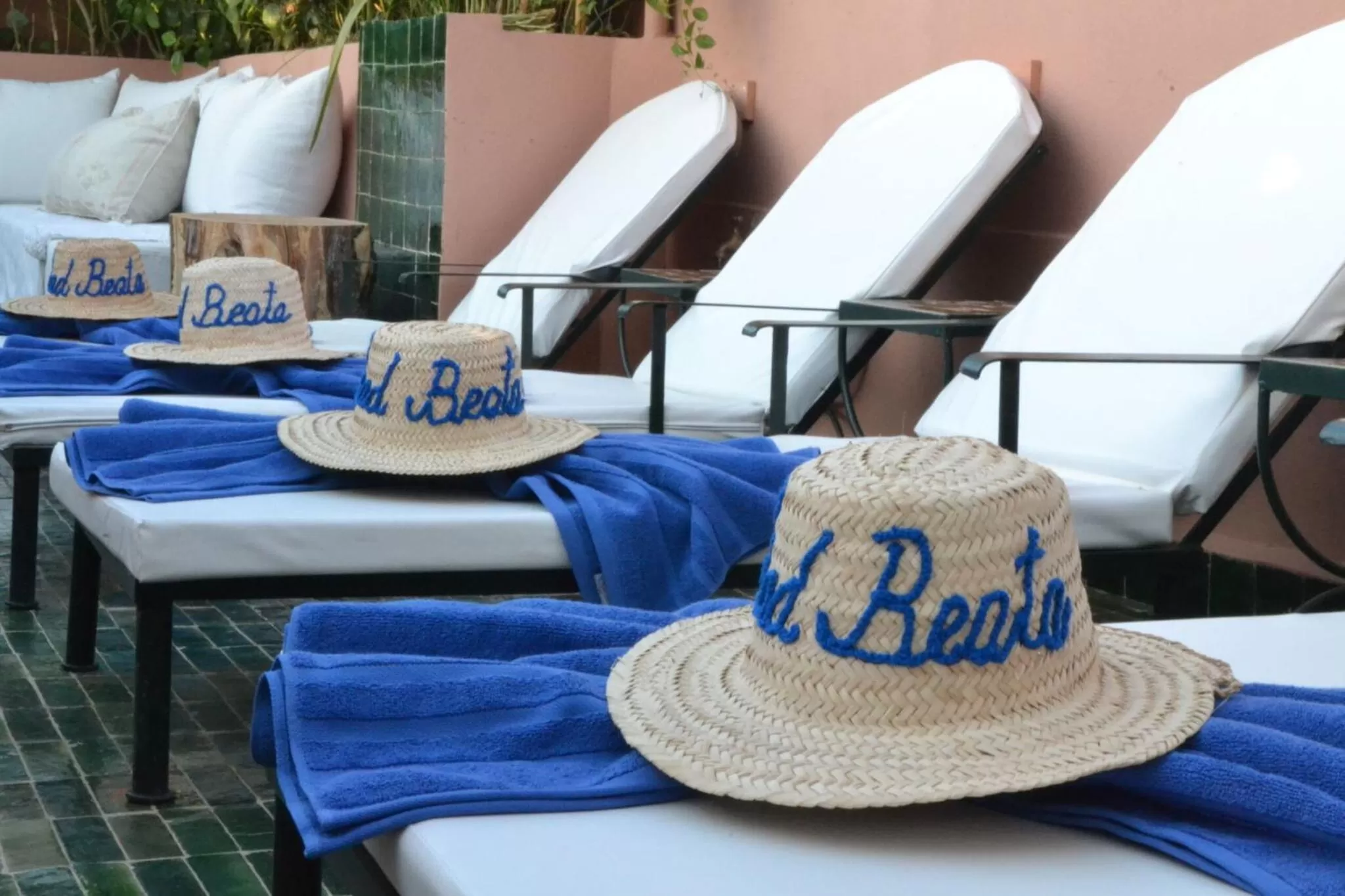 Patio in Riad Beata Bed & Breakfast