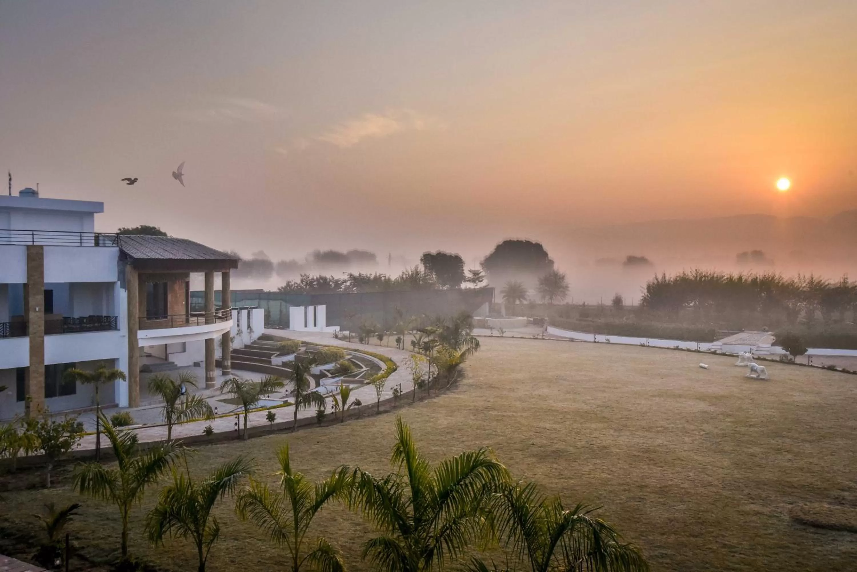 Garden in Abhyaran Resort & Spa Ranthambore