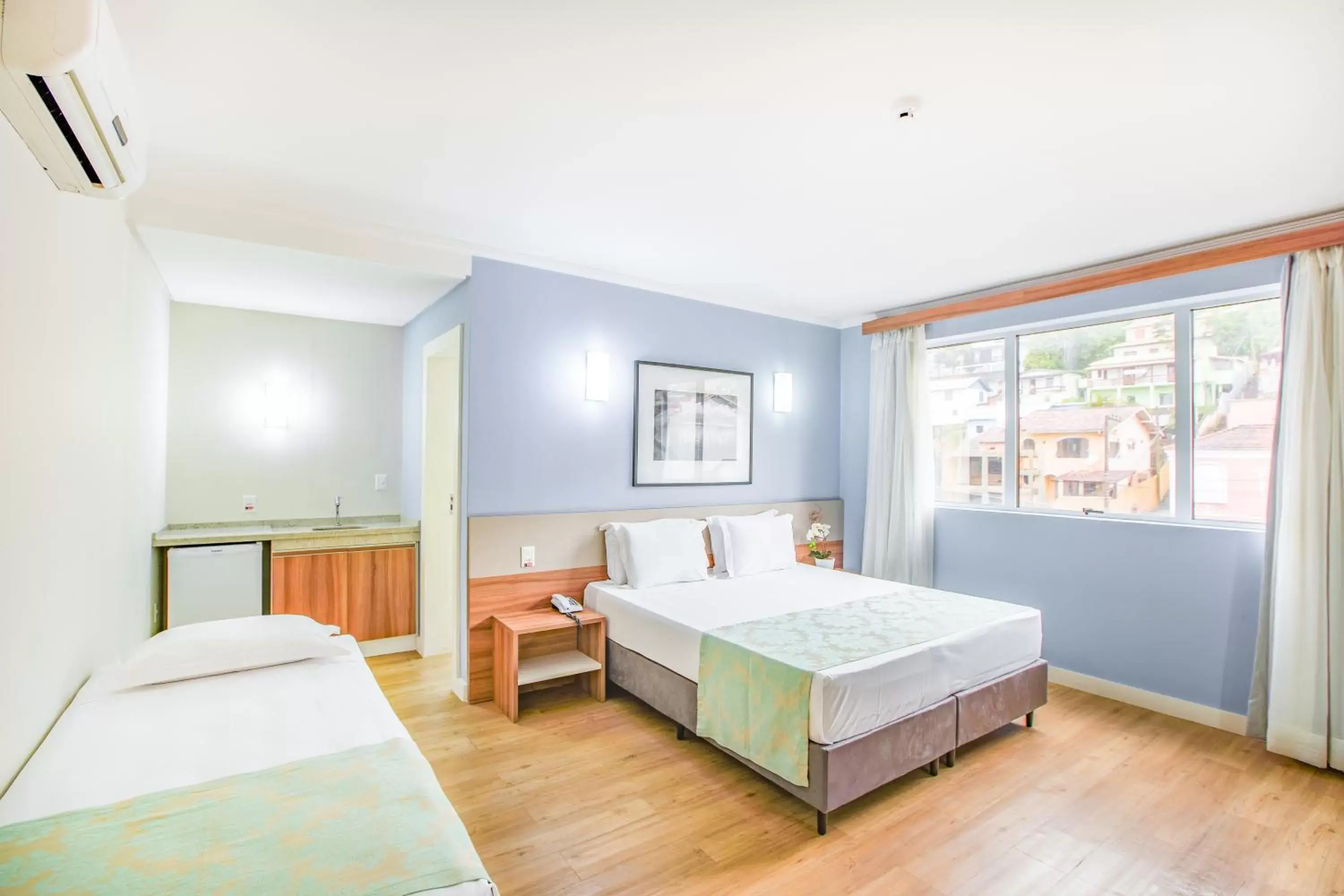 Bed in Iate Hotel Centro Florianópolis Bed in Iate Hotel Centro Florianópolis