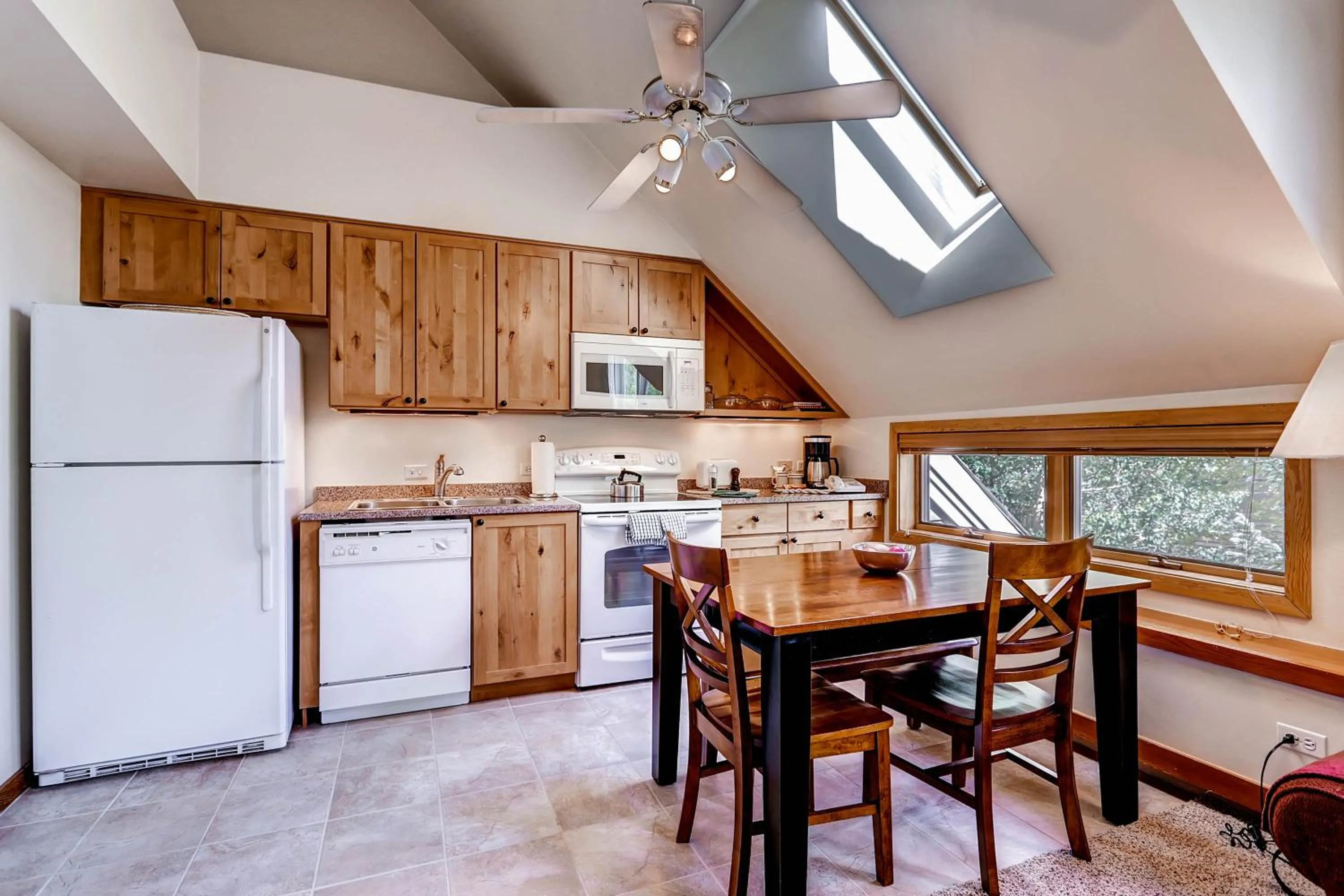 Kitchen or kitchenette in Evergreen Condominiums by Keystone Resort